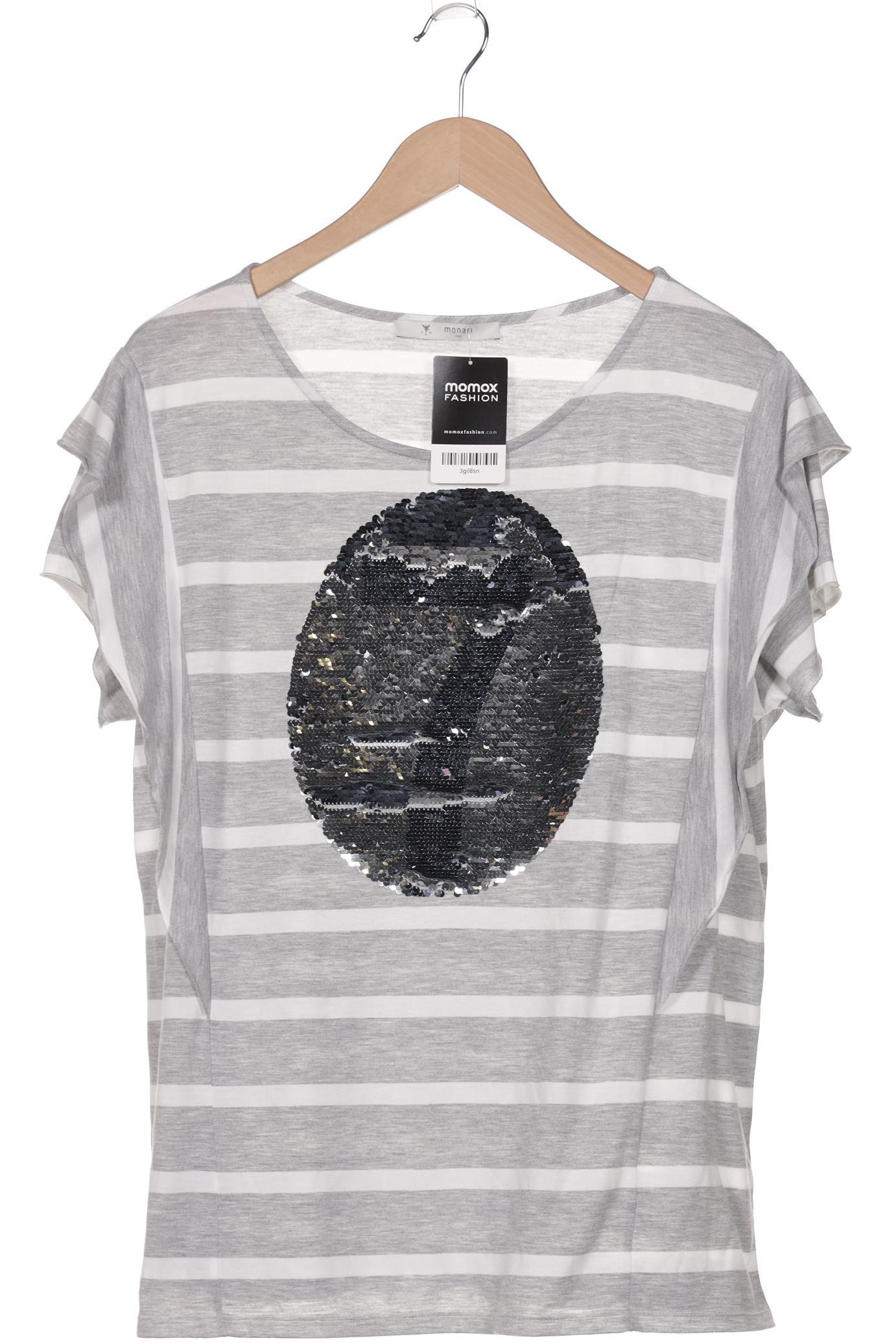

monari Damen T-Shirt, grau, Gr. 44