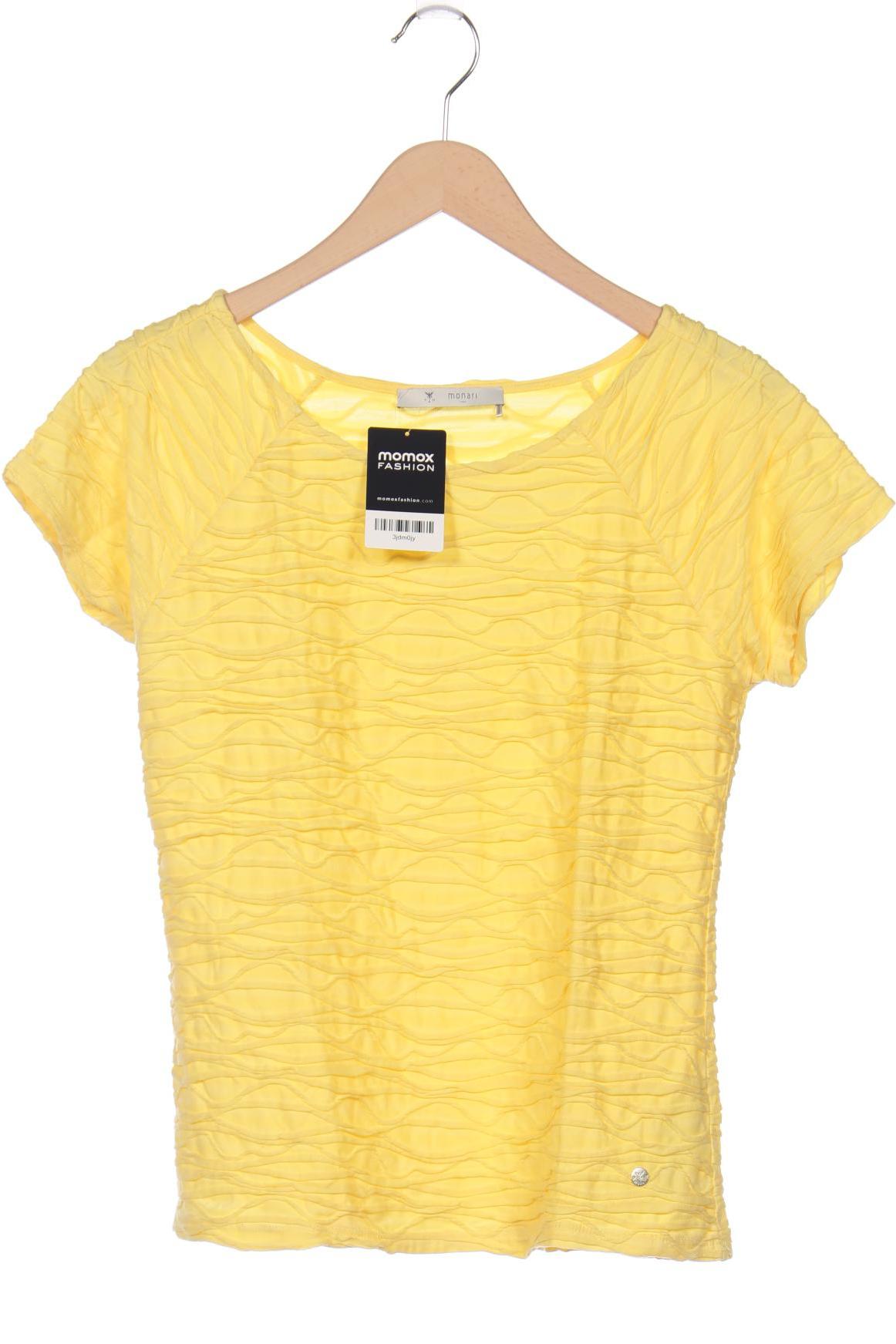 

monari Damen T-Shirt, gelb, Gr. 38