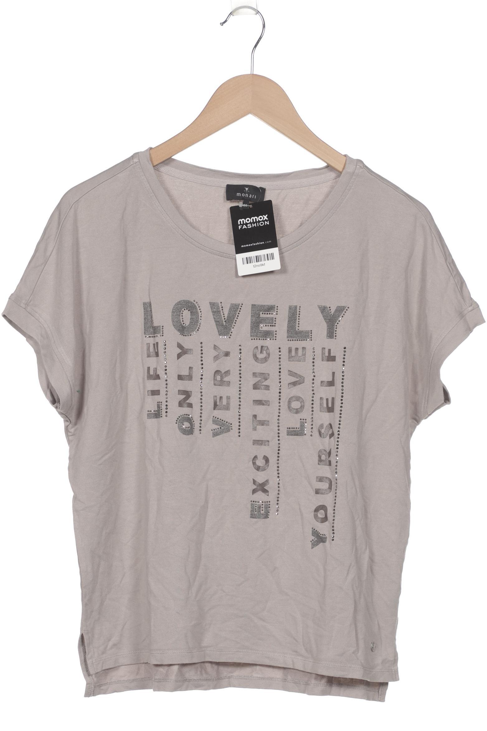

monari Damen T-Shirt, grau, Gr. 36