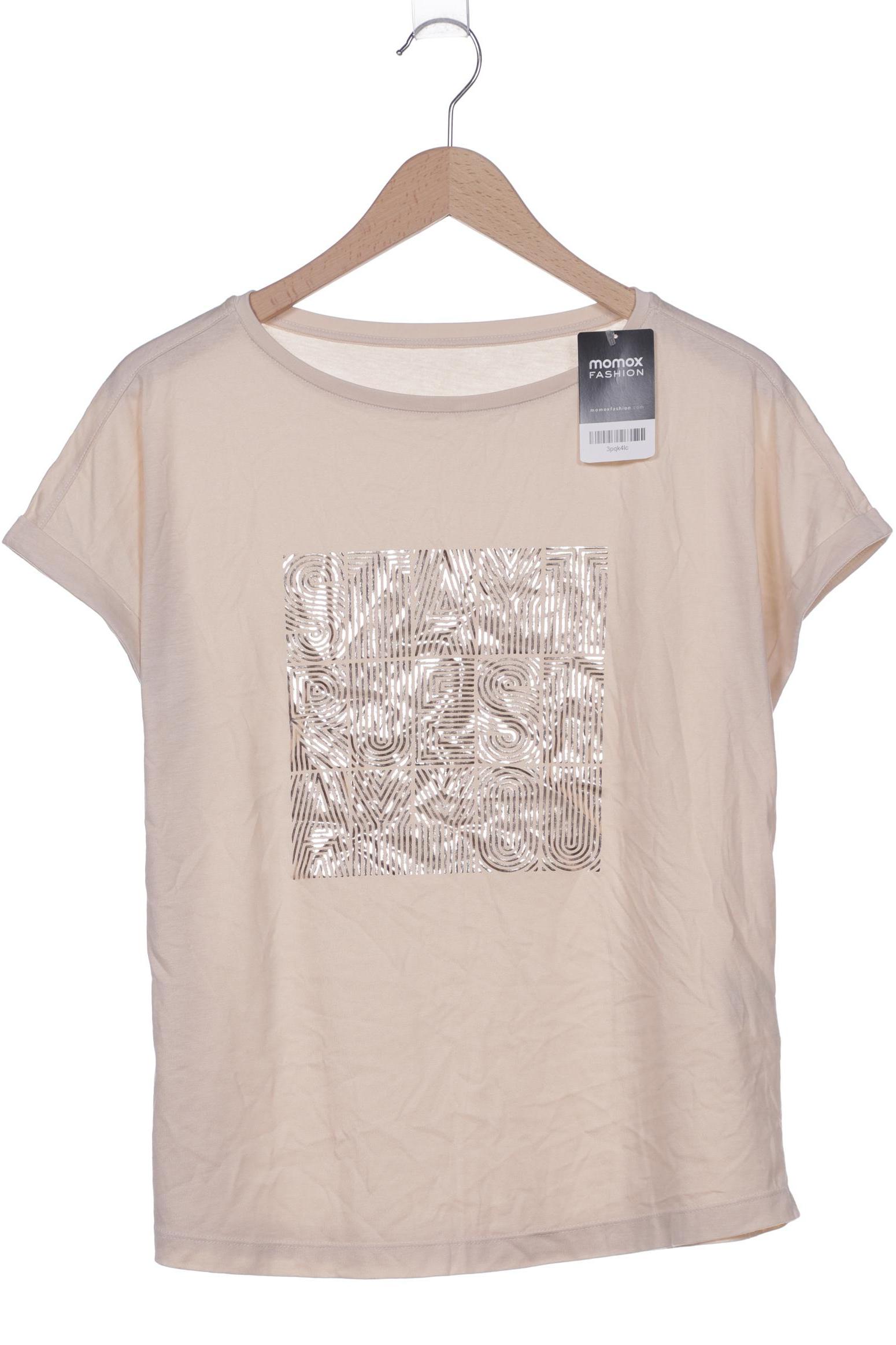 

monari Damen T-Shirt, beige, Gr. 38