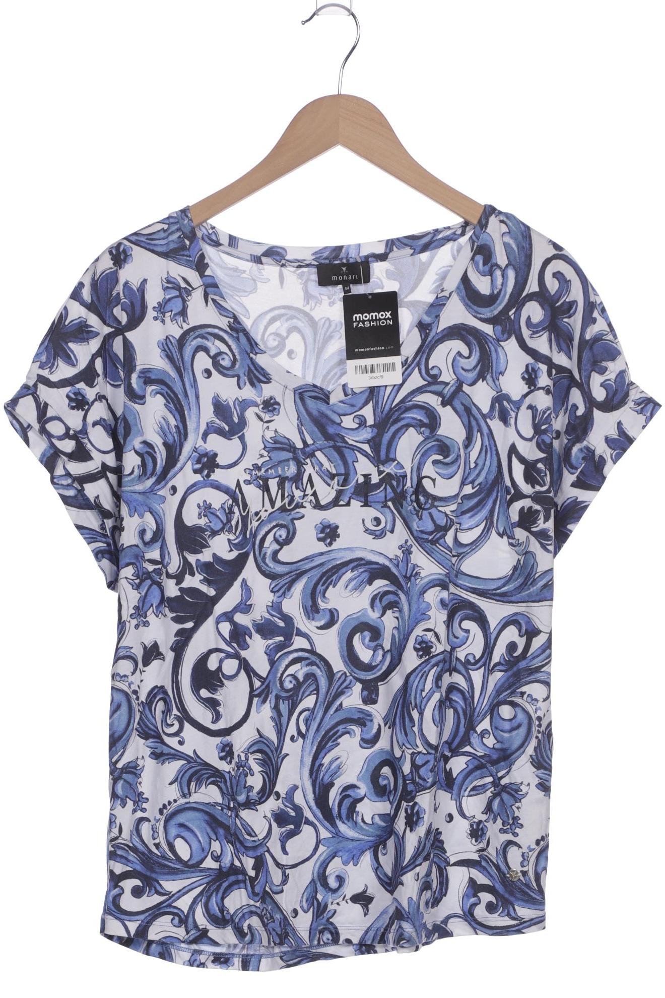 

monari Damen T-Shirt, blau, Gr. 44