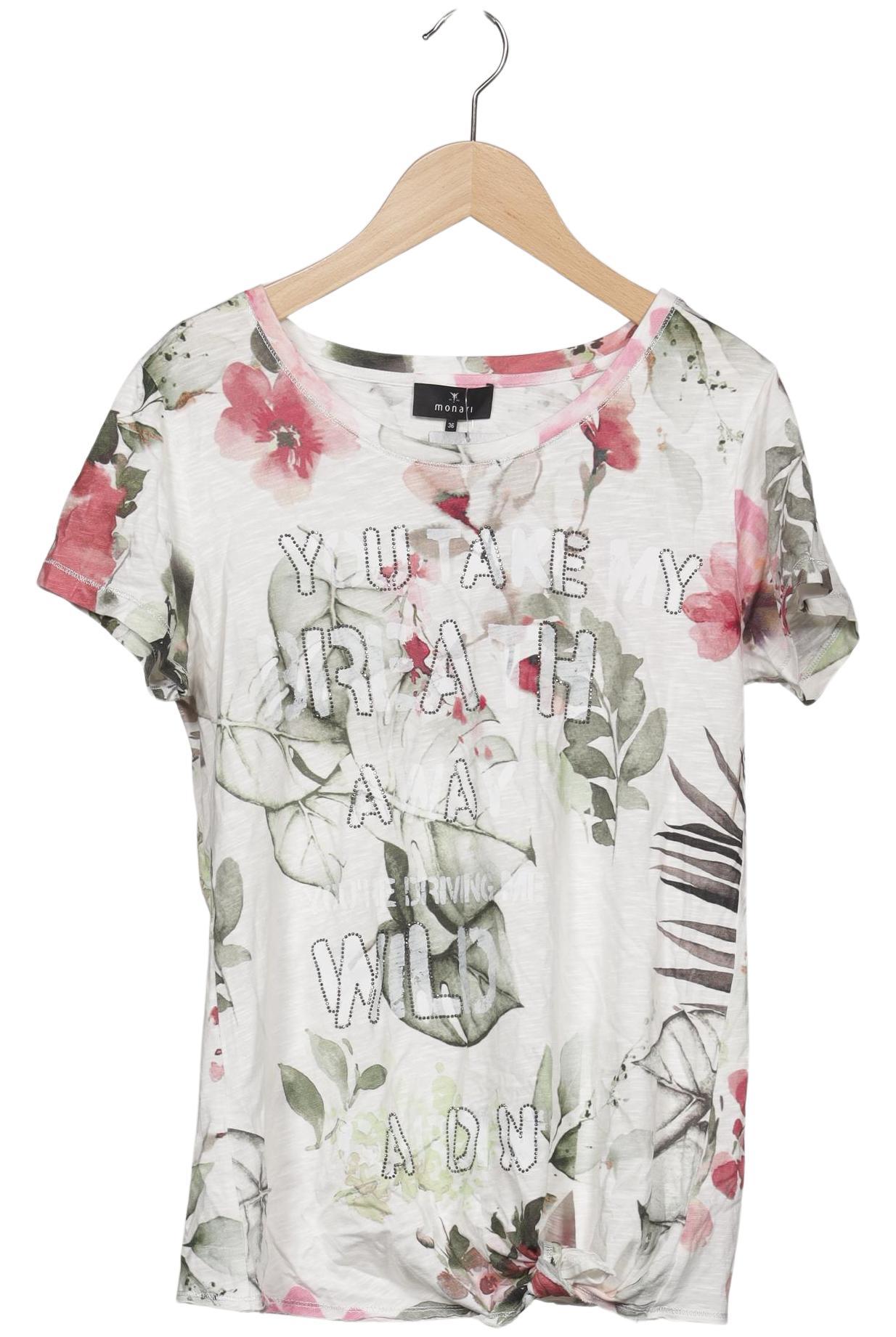 

monari Damen T-Shirt, weiß, Gr. 36