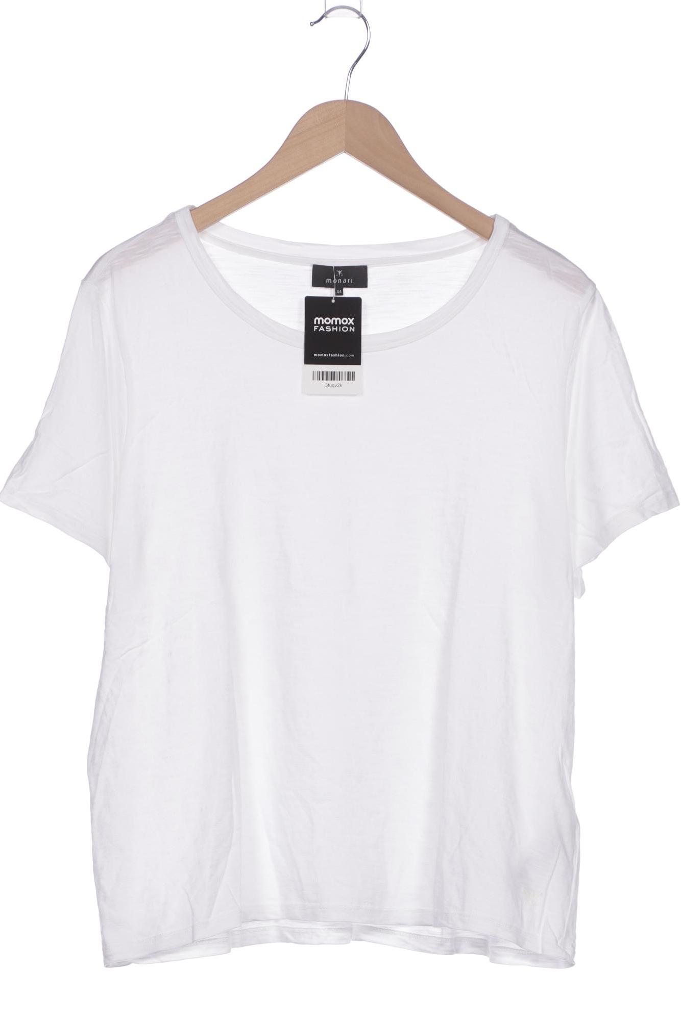 

monari Damen T-Shirt, weiß, Gr. 44