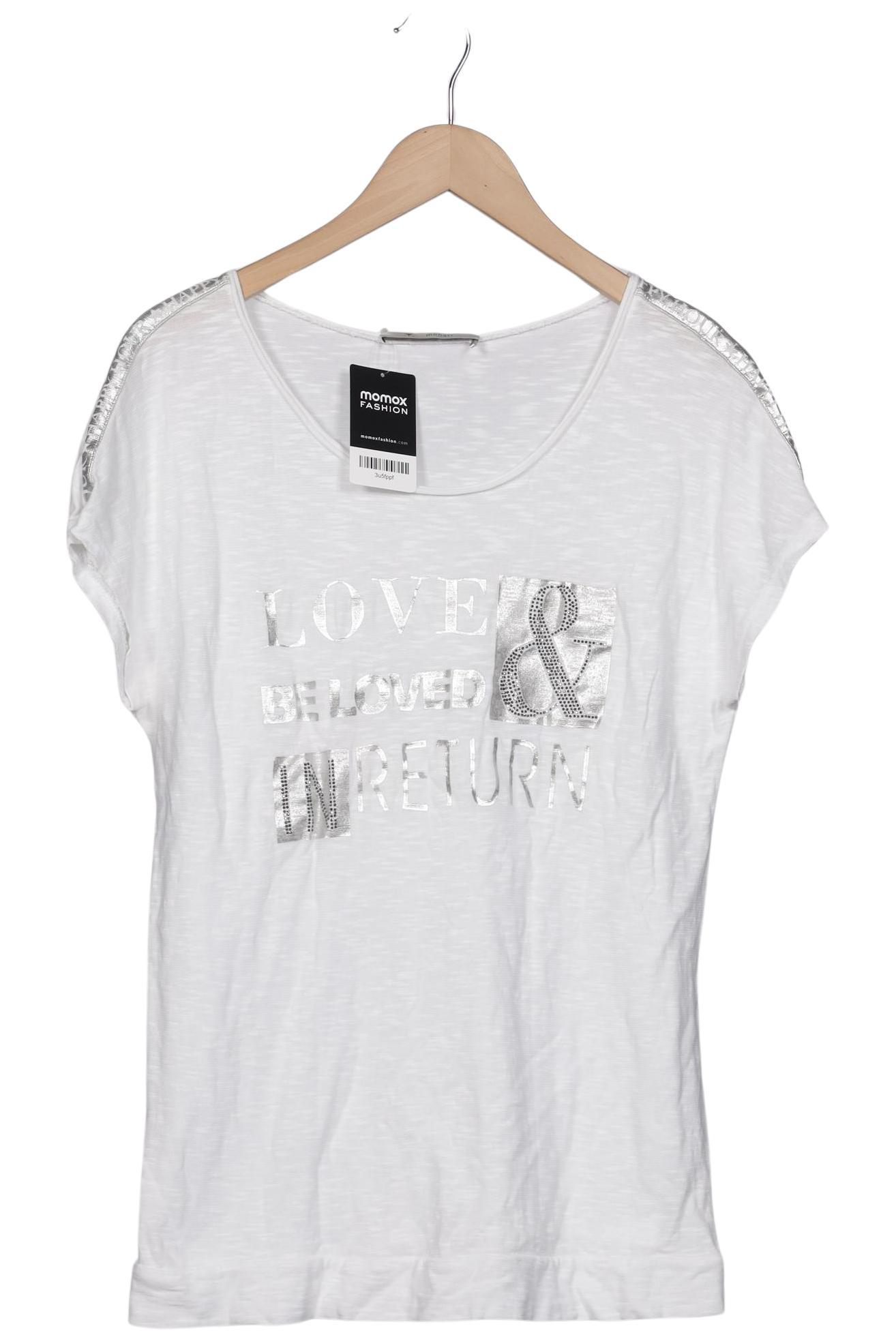 

monari Damen T-Shirt, weiß, Gr. 46