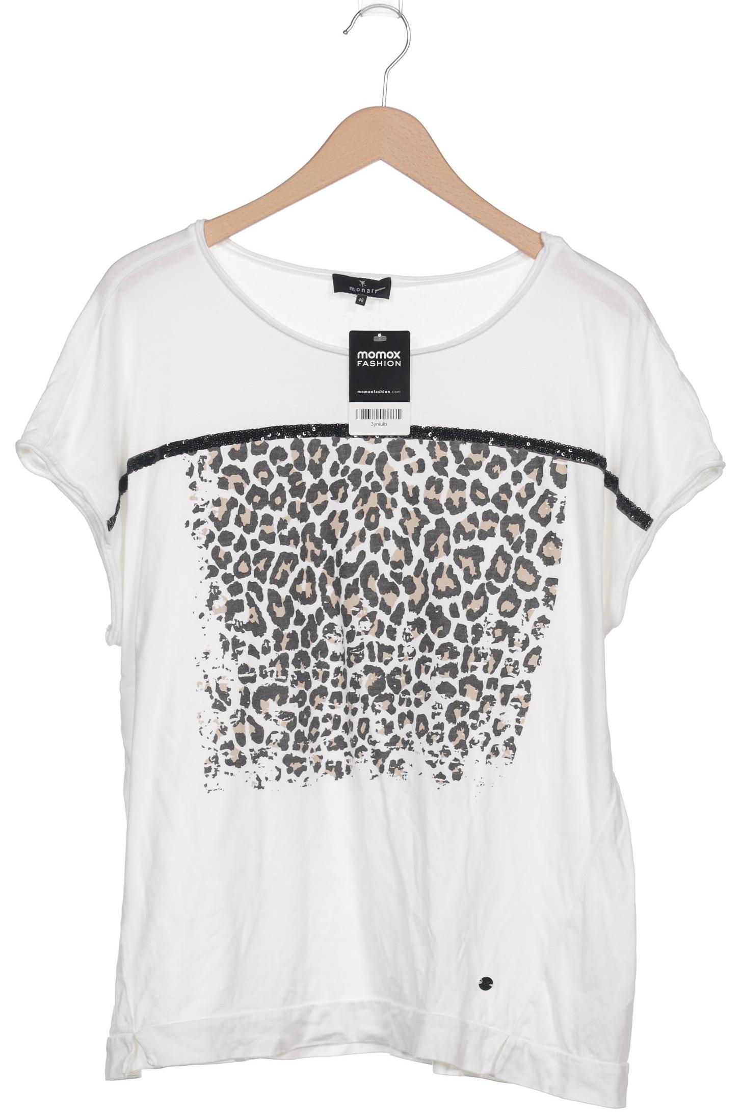 

monari Damen T-Shirt, weiß, Gr. 46