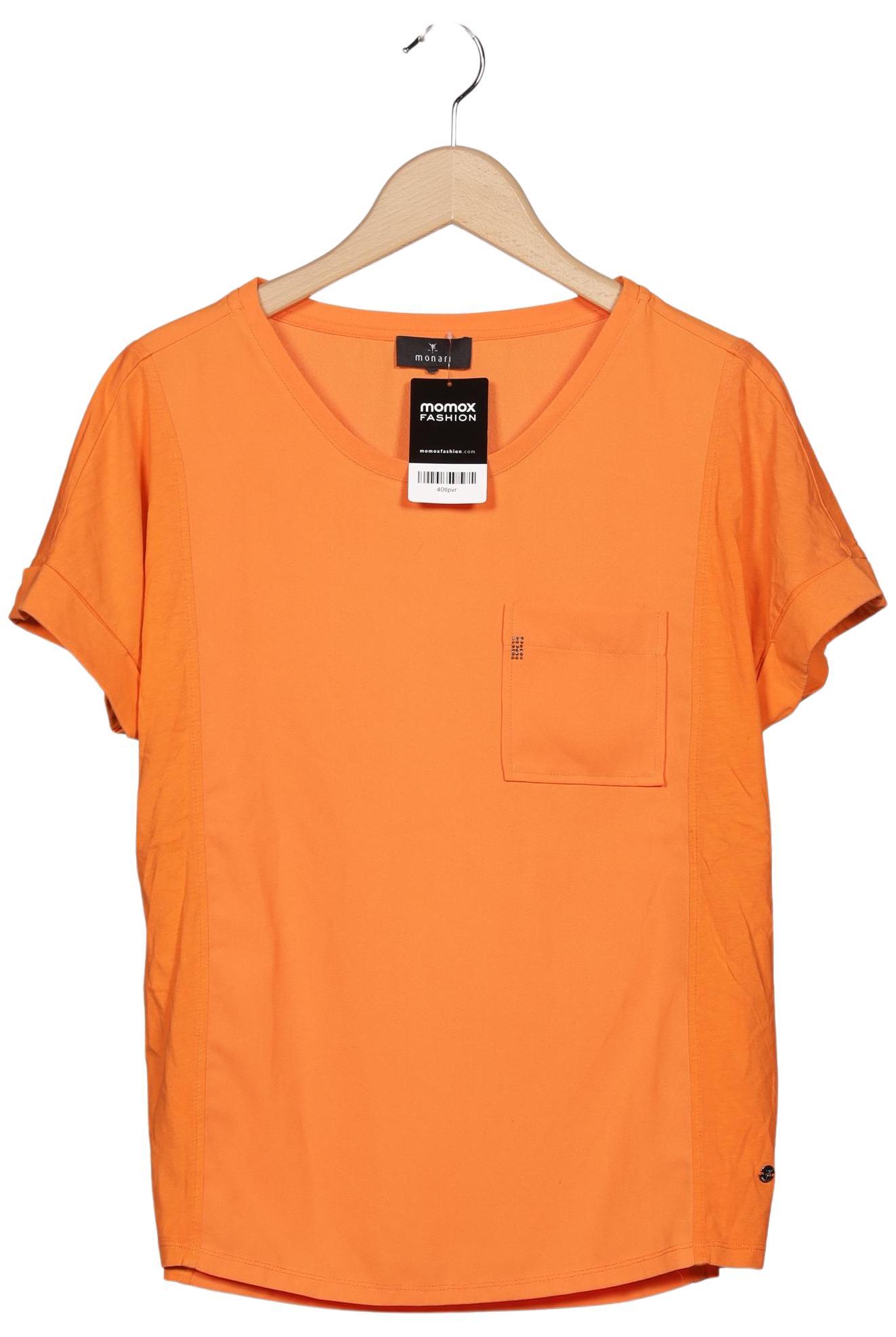 

monari Damen T-Shirt, orange, Gr. 42