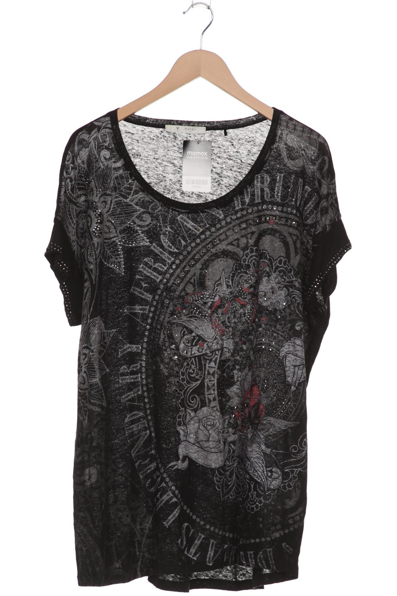 

monari Damen T-Shirt, schwarz