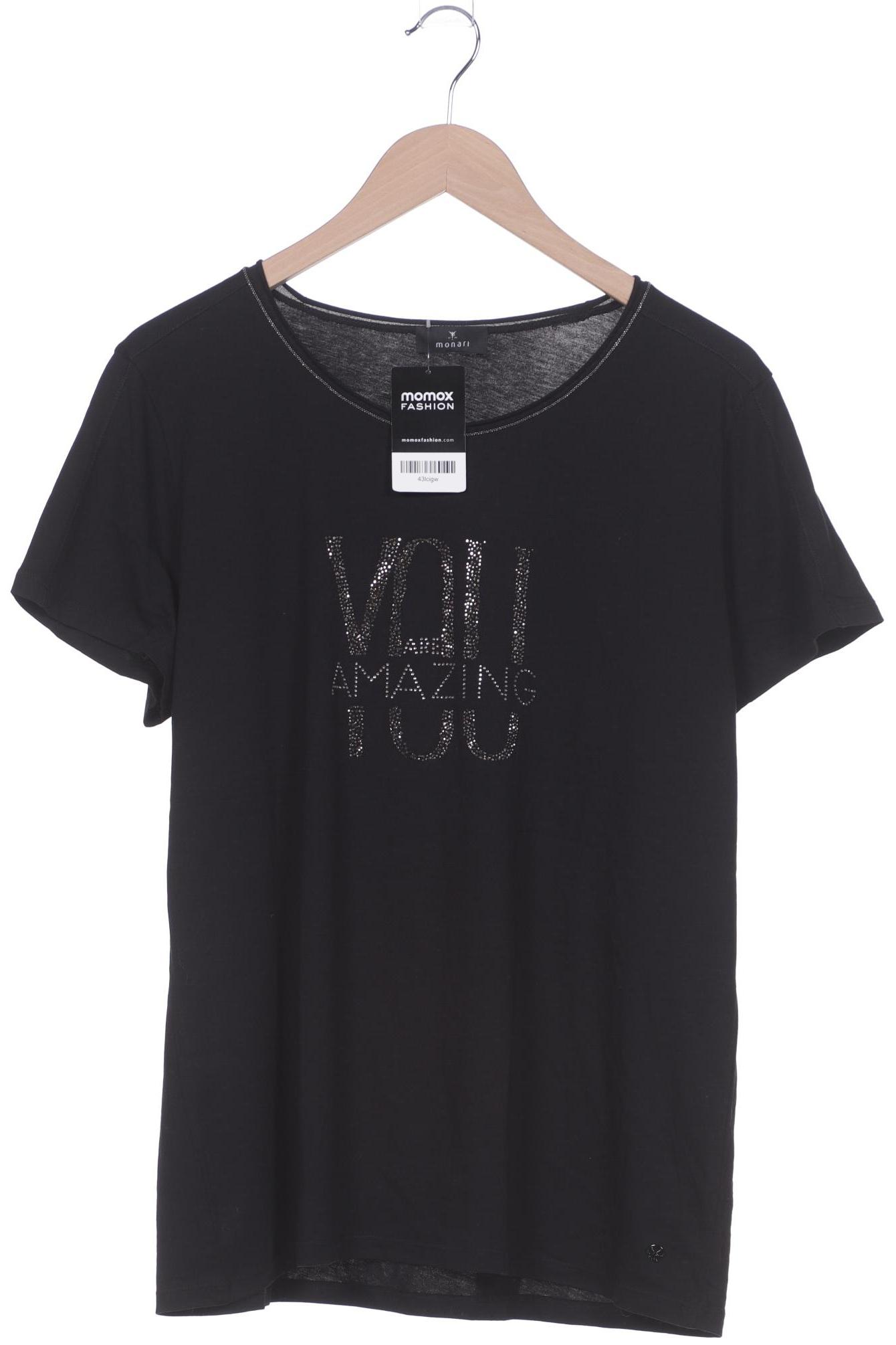 

monari Damen T-Shirt, schwarz