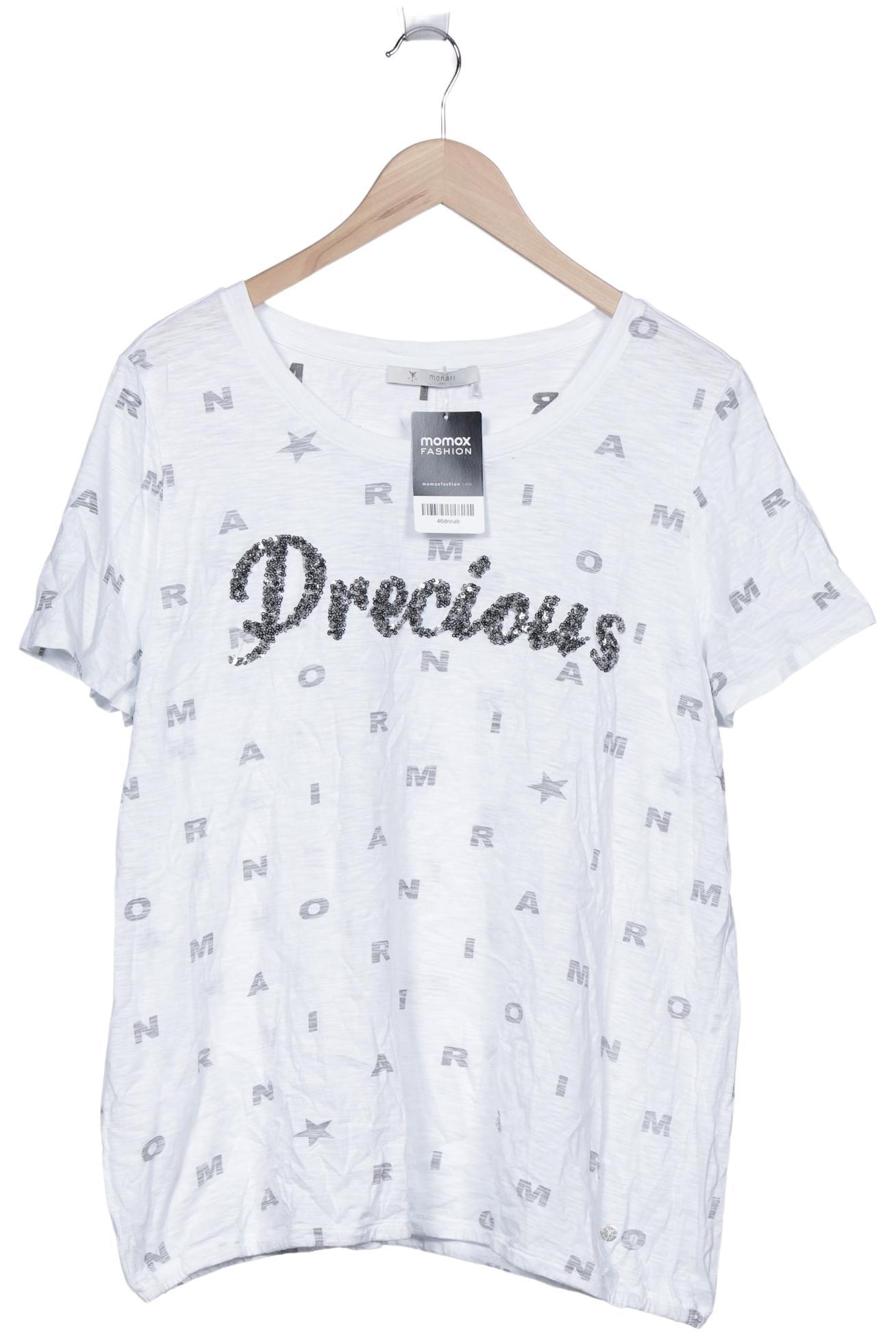

monari Damen T-Shirt, weiß, Gr. 44
