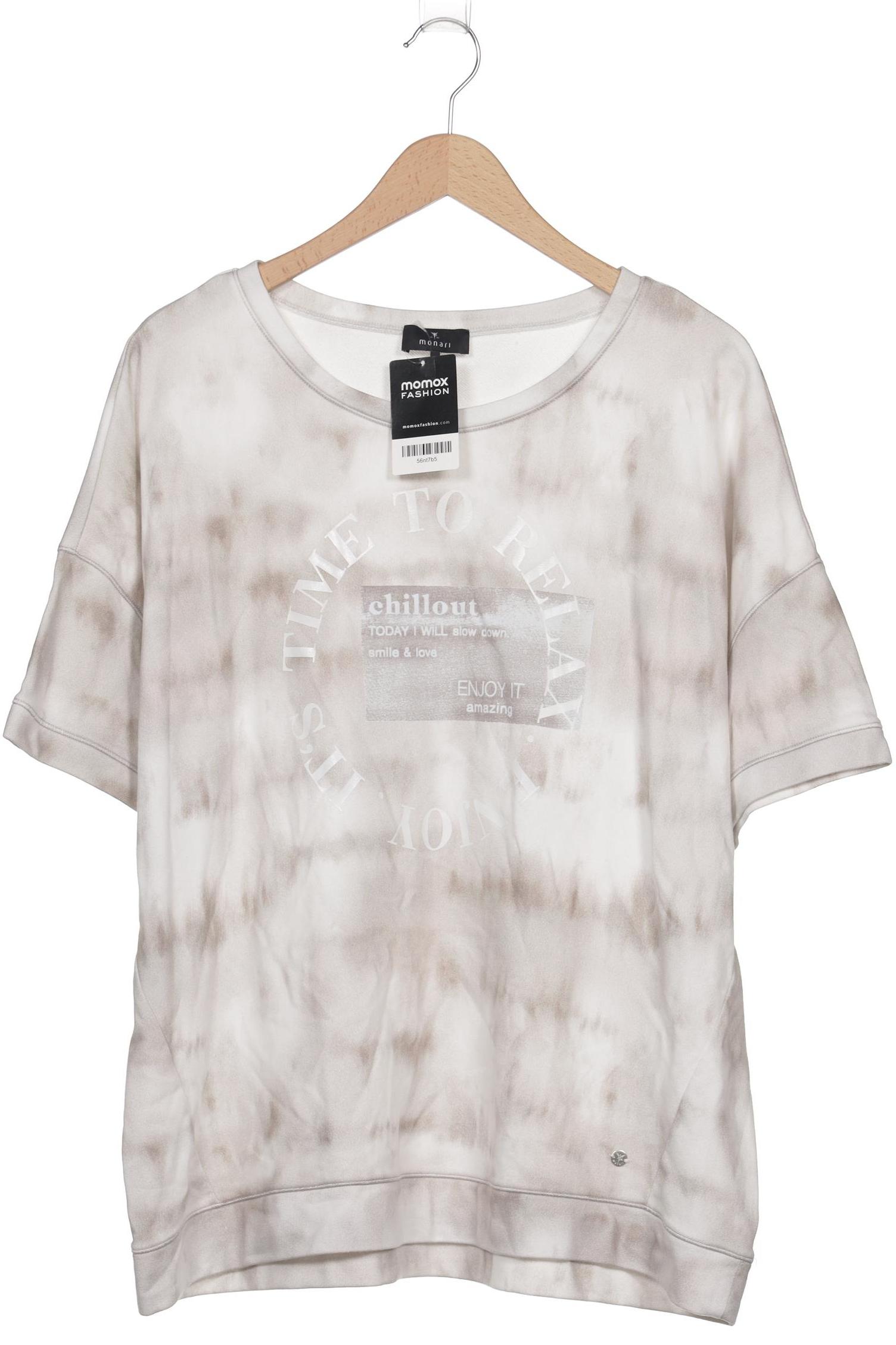 

monari Damen T-Shirt, grau, Gr. 46