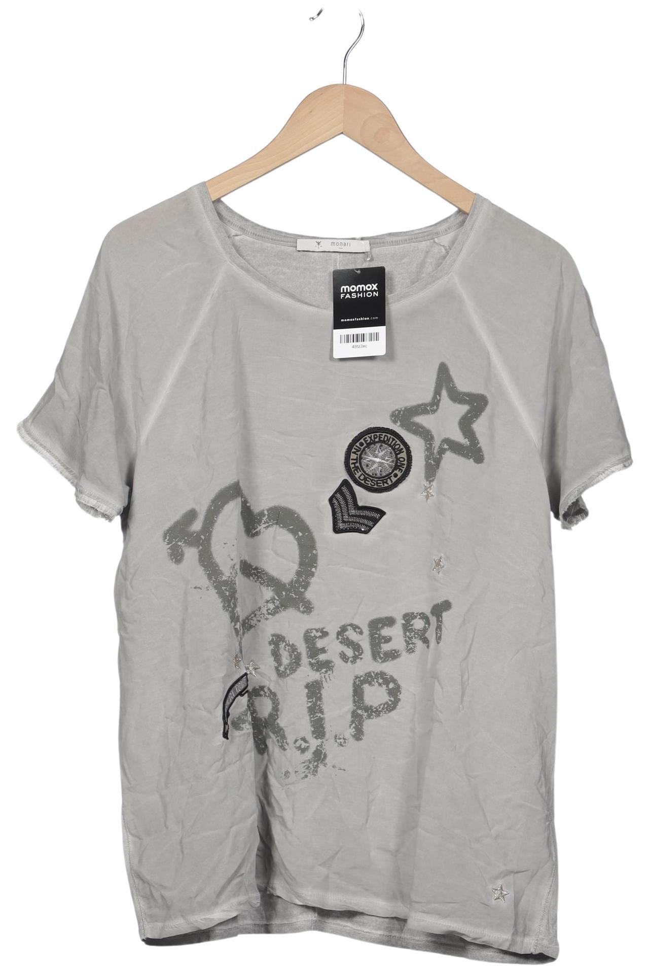 

monari Damen T-Shirt, grau, Gr. 44