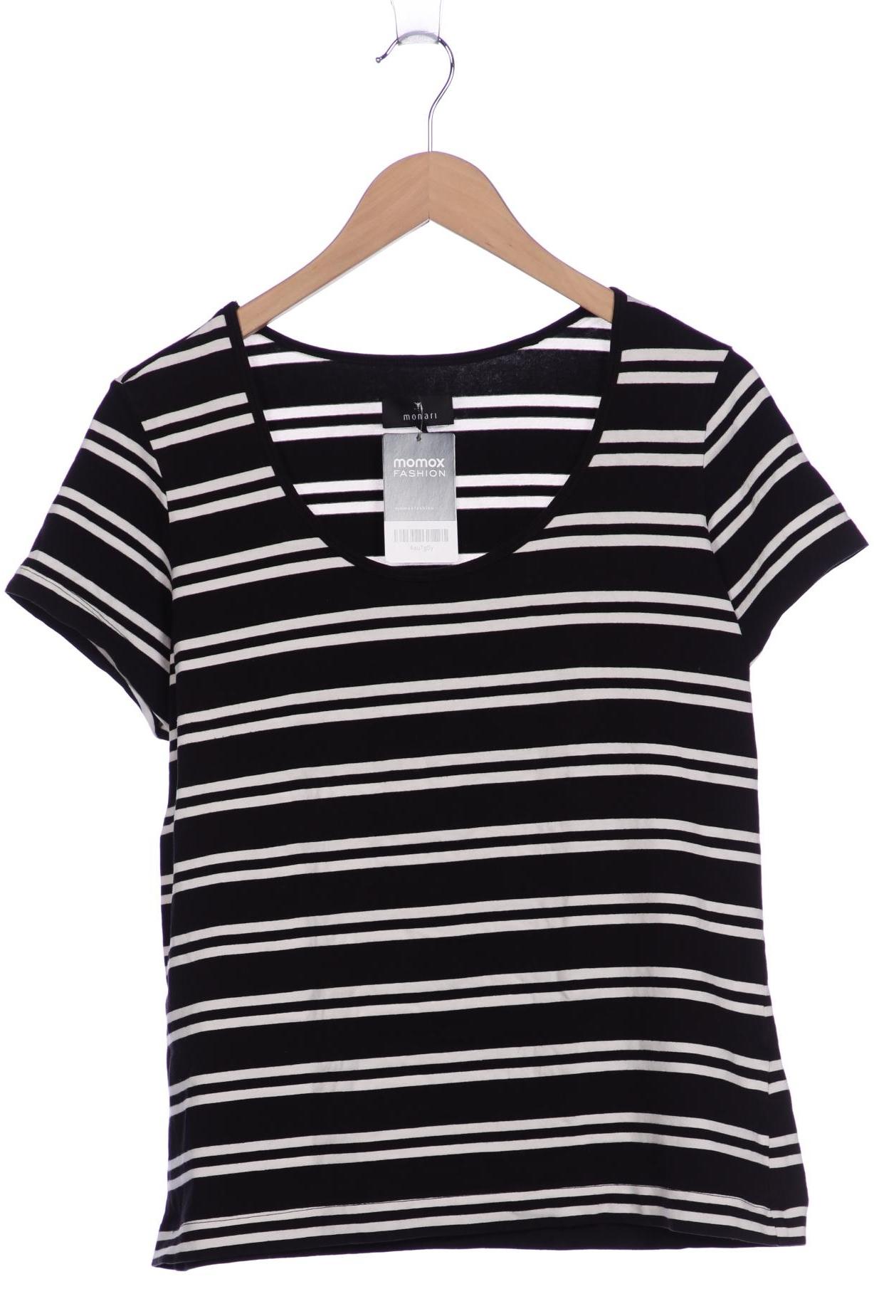 

monari Damen T-Shirt, schwarz, Gr. 38