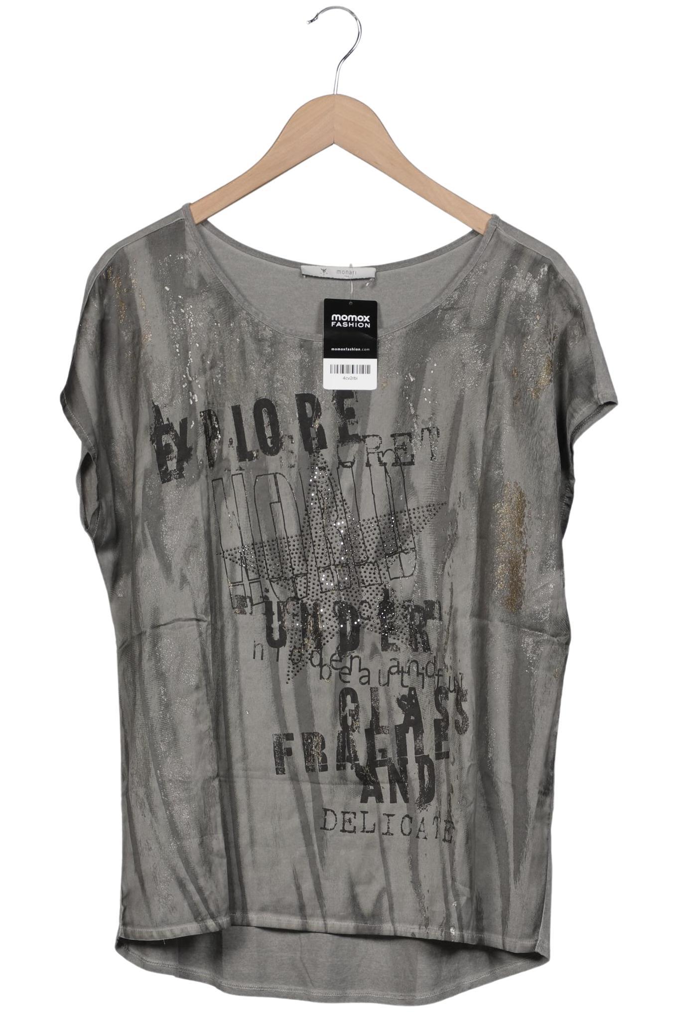 

monari Damen T-Shirt, grau, Gr. 42
