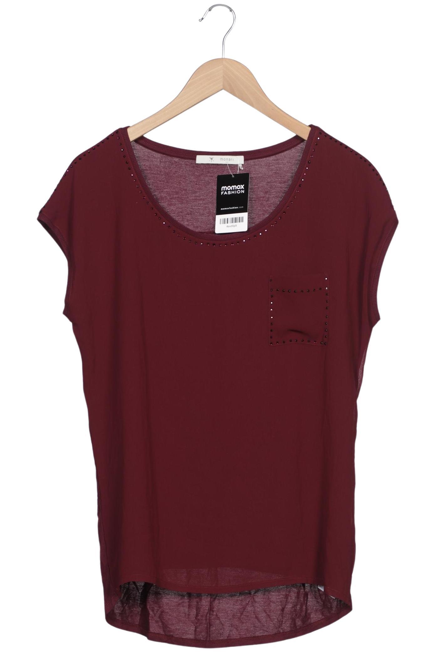 

monari Damen T-Shirt, bordeaux, Gr. 38