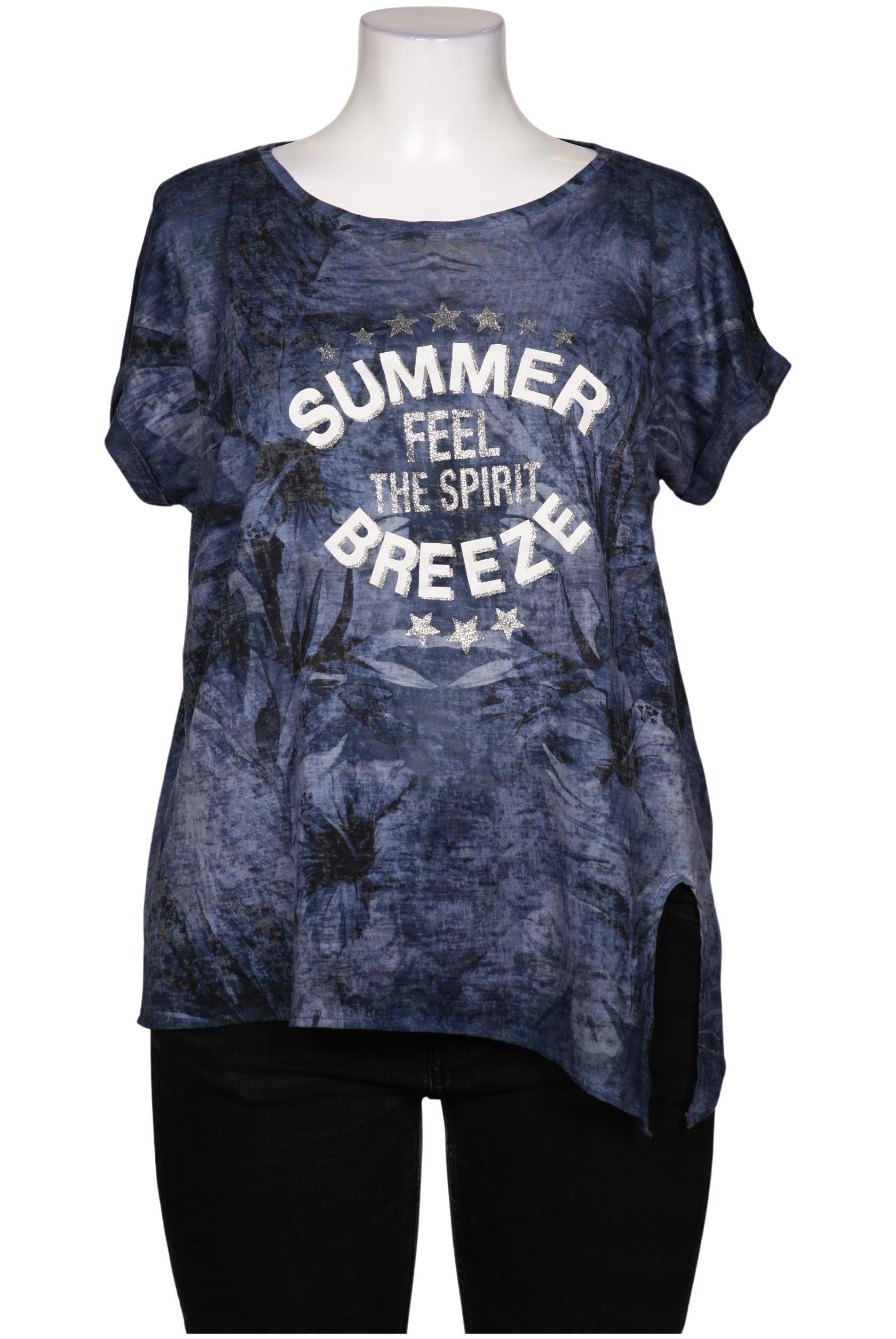 

monari Damen T-Shirt, blau, Gr. 44