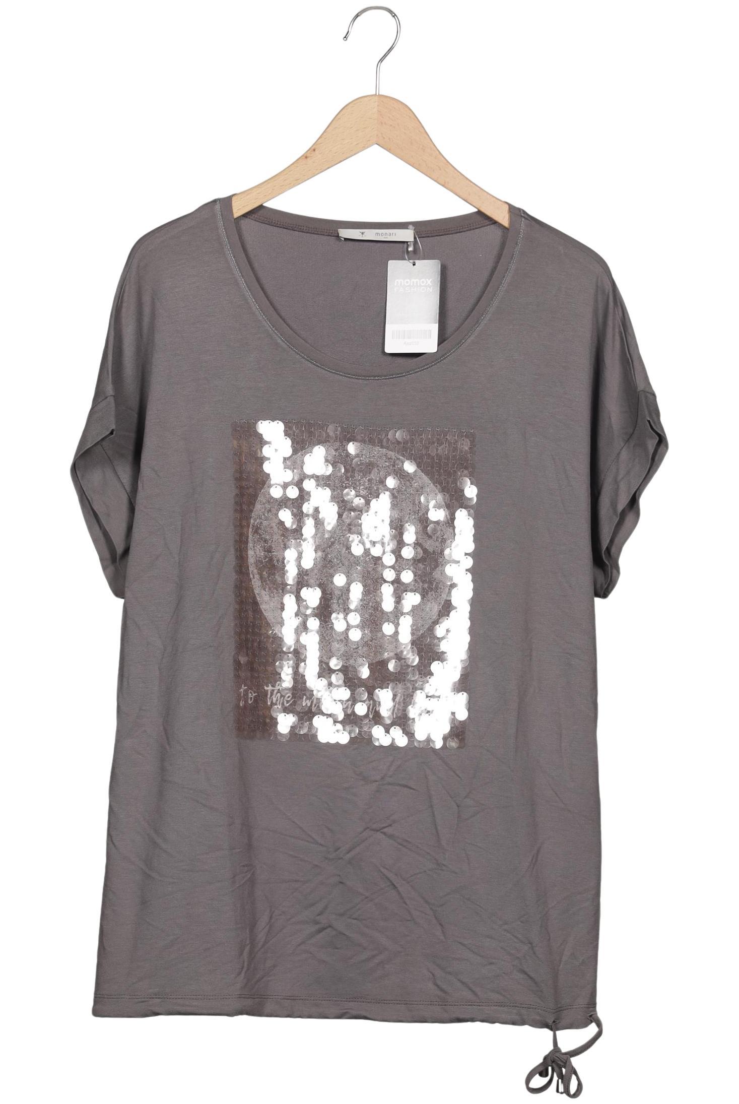 

monari Damen T-Shirt, grau, Gr. 46