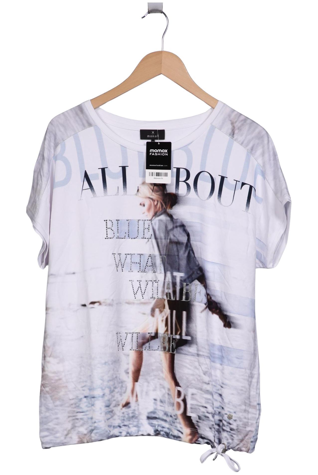 

monari Damen T-Shirt, weiß, Gr. 42