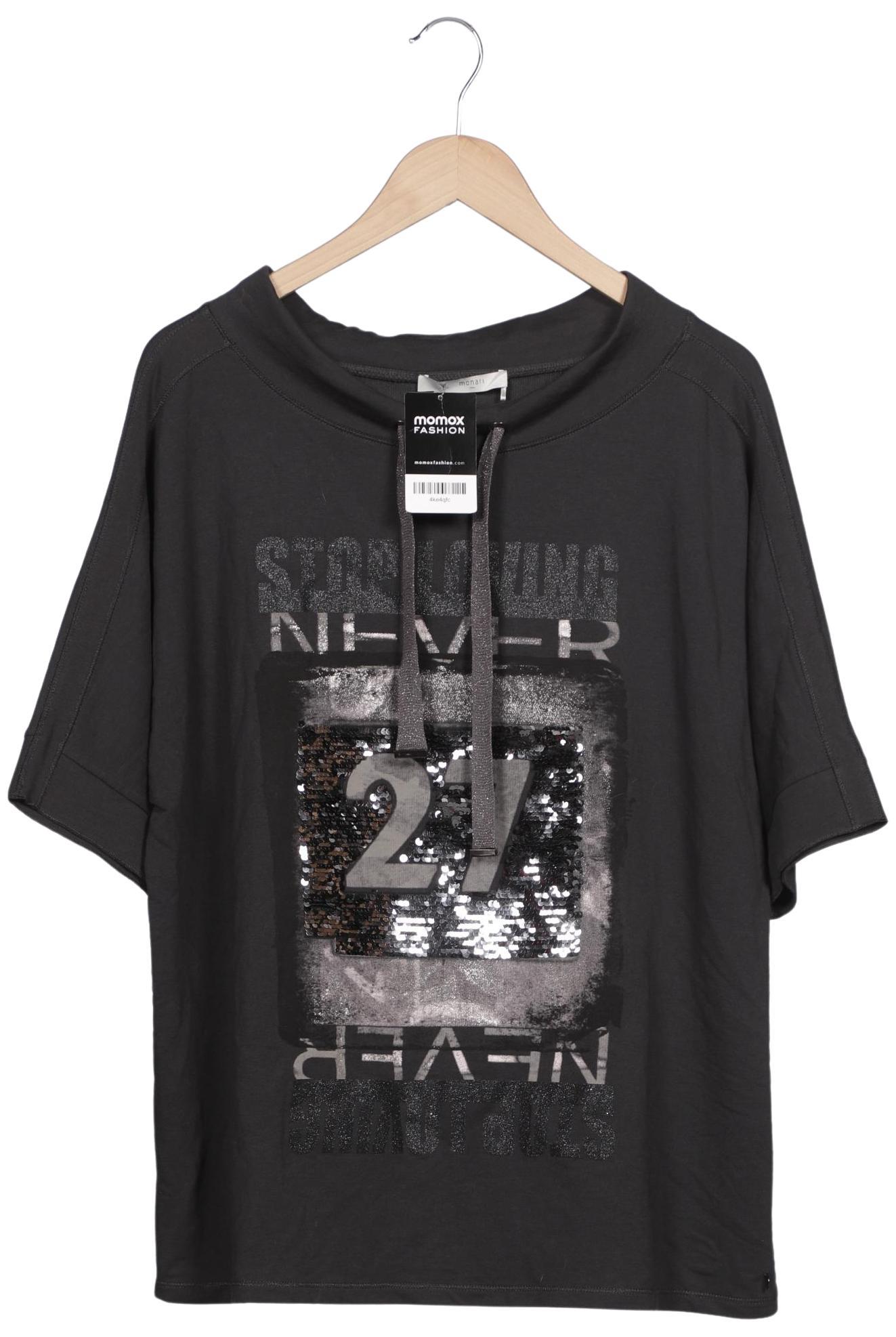 

monari Damen T-Shirt, grau, Gr. 46
