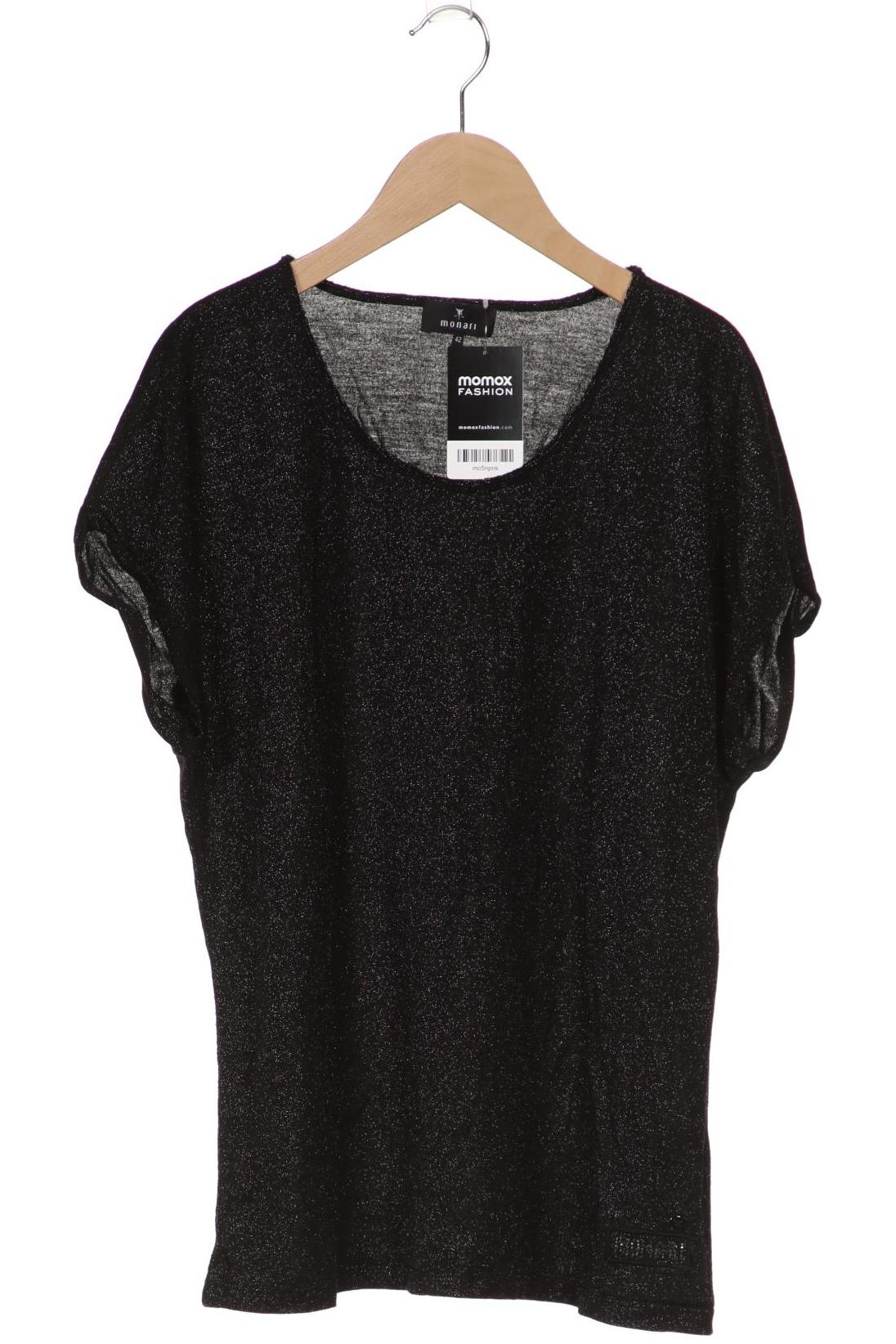 

monari Damen T-Shirt, schwarz