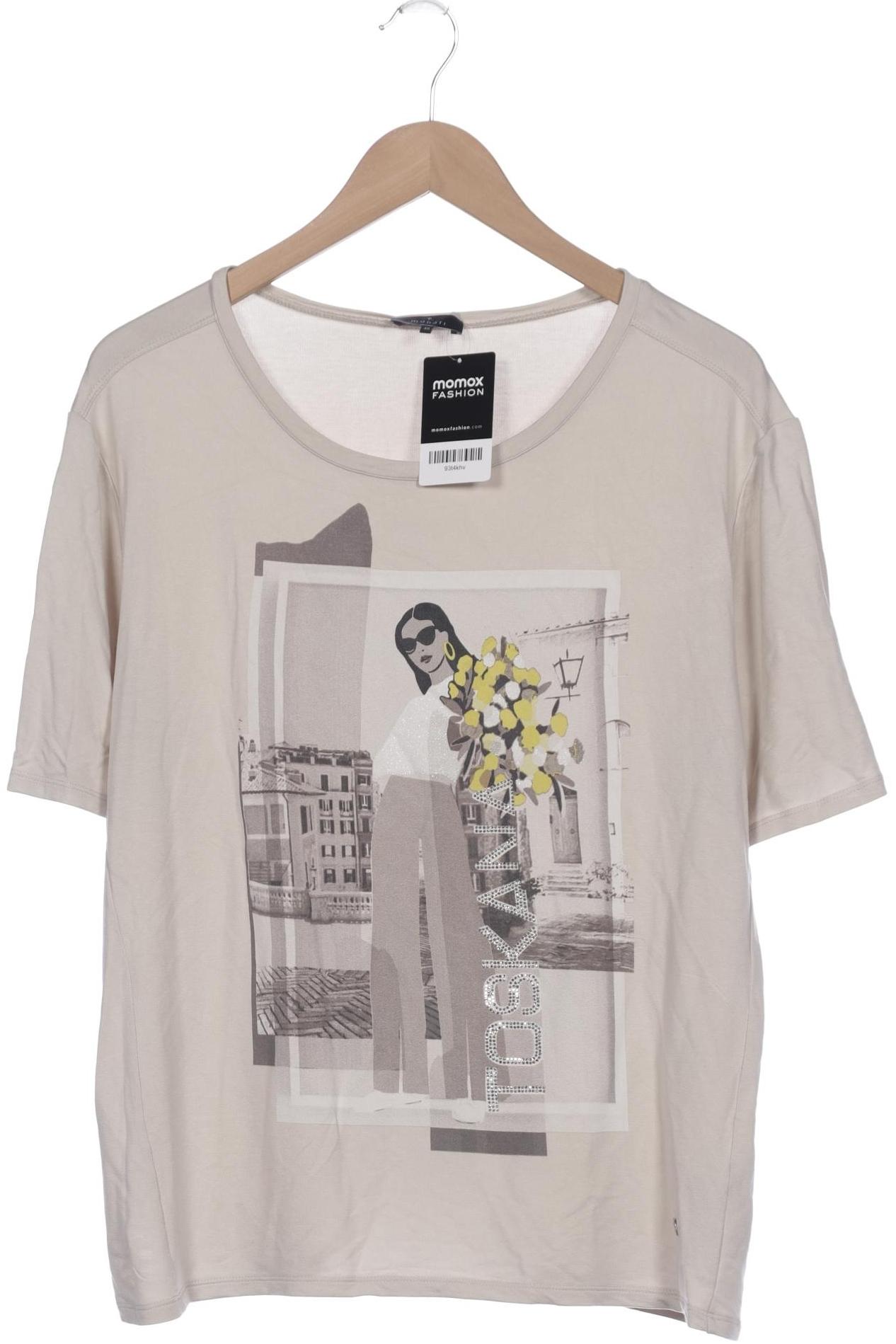 

monari Damen T-Shirt, beige, Gr. 40