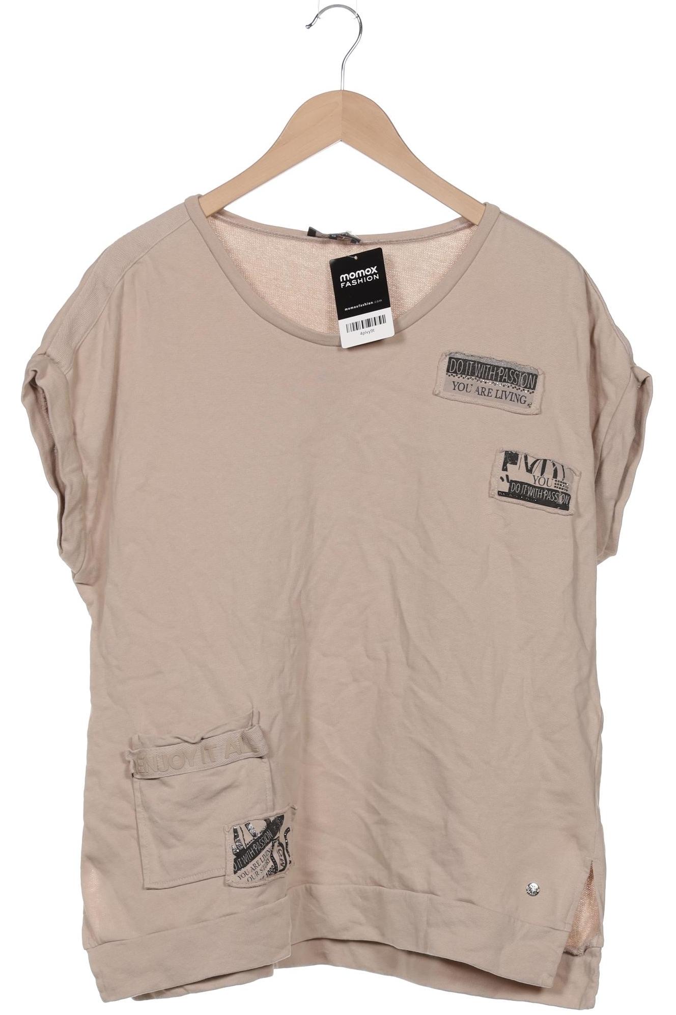 

monari Damen T-Shirt, beige, Gr. 40