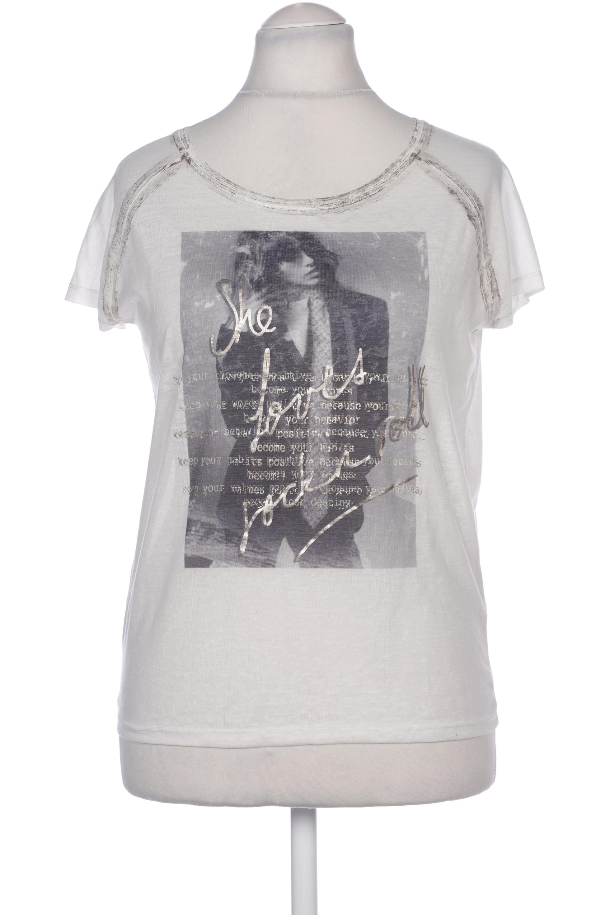 

monari Damen T-Shirt, weiß, Gr. 42