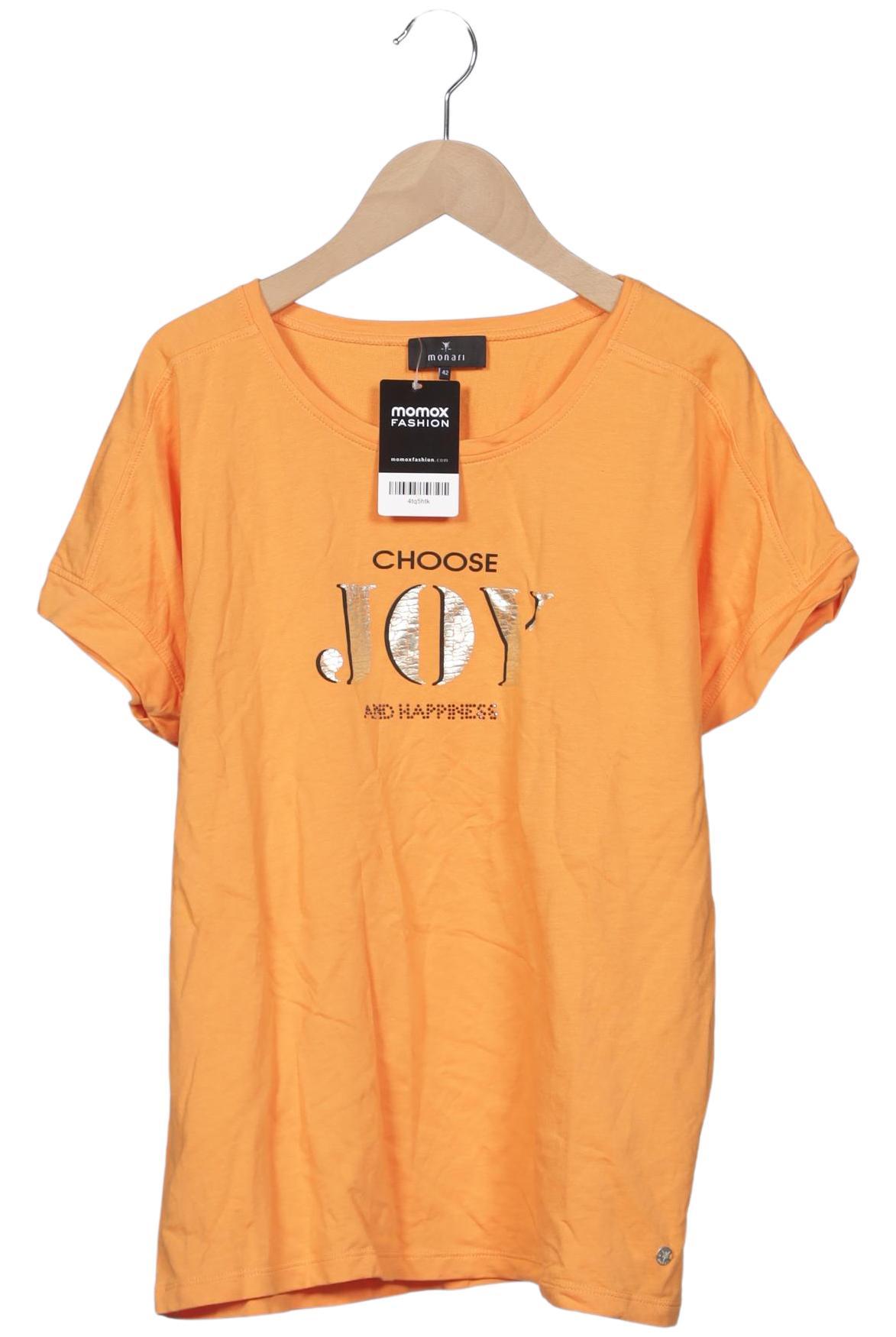 

monari Damen T-Shirt, orange, Gr. 42