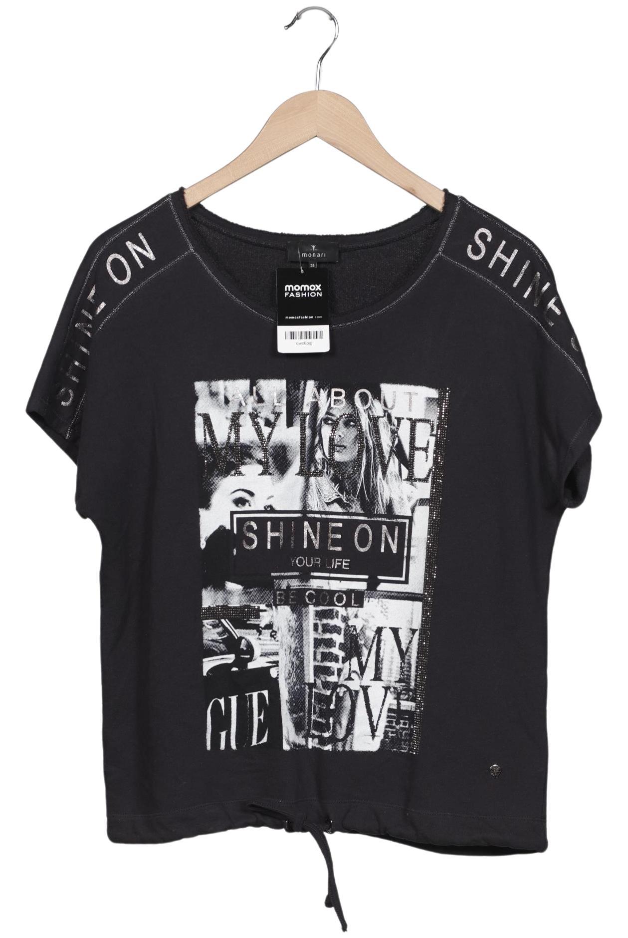 

monari Damen T-Shirt, grau, Gr. 38