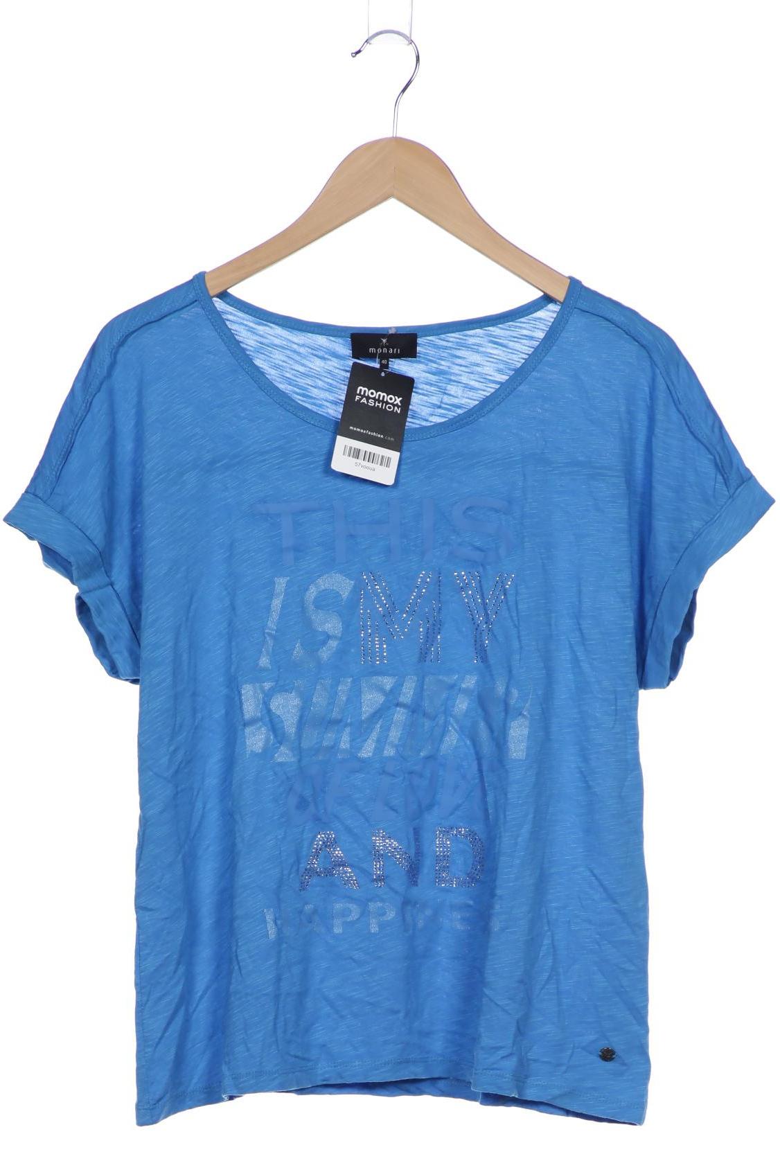 

monari Damen T-Shirt, blau, Gr. 40
