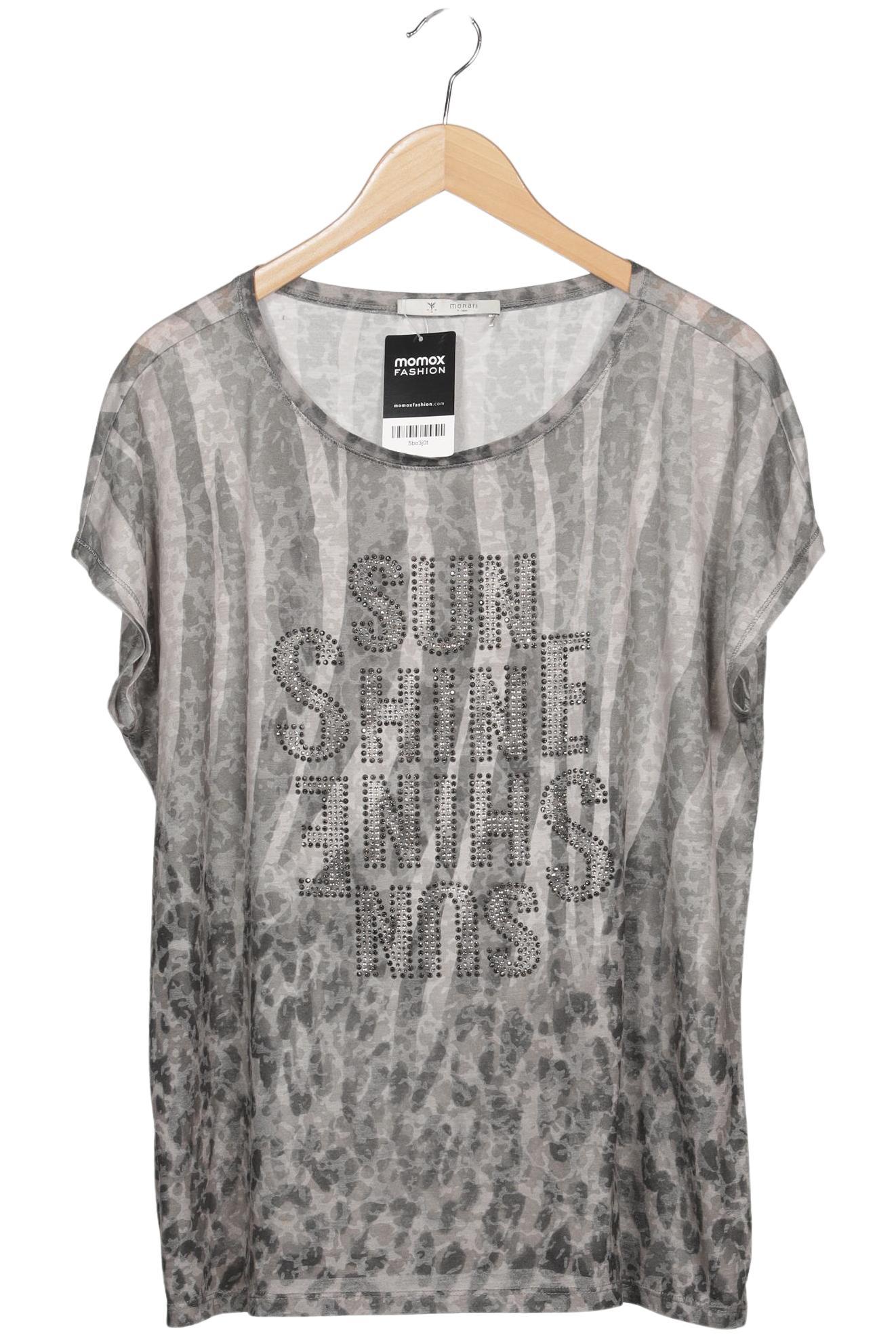 

monari Damen T-Shirt, grau, Gr. 46