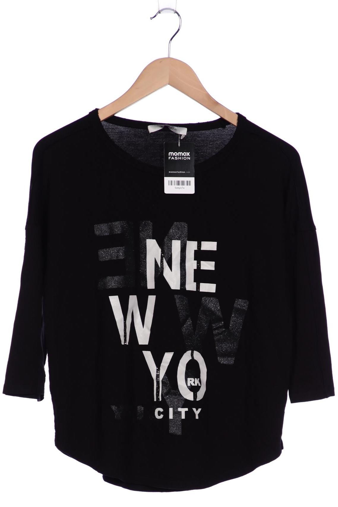

monari Damen T-Shirt, schwarz, Gr. 36