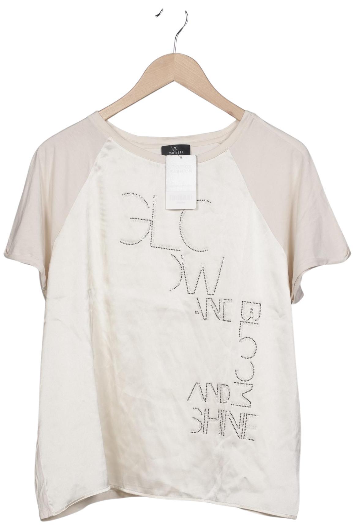

monari Damen T-Shirt, beige, Gr. 42