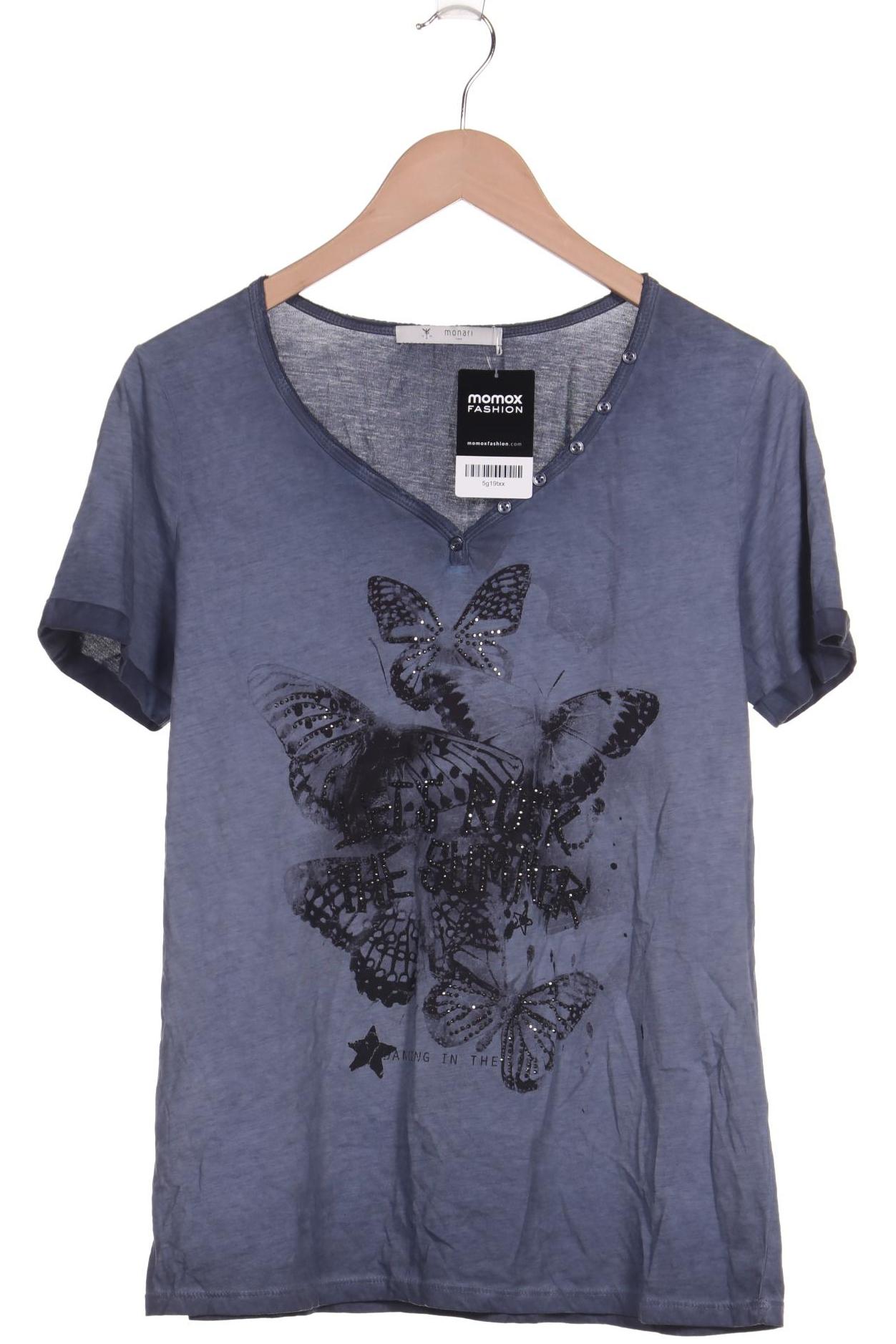 

monari Damen T-Shirt, marineblau, Gr. 42