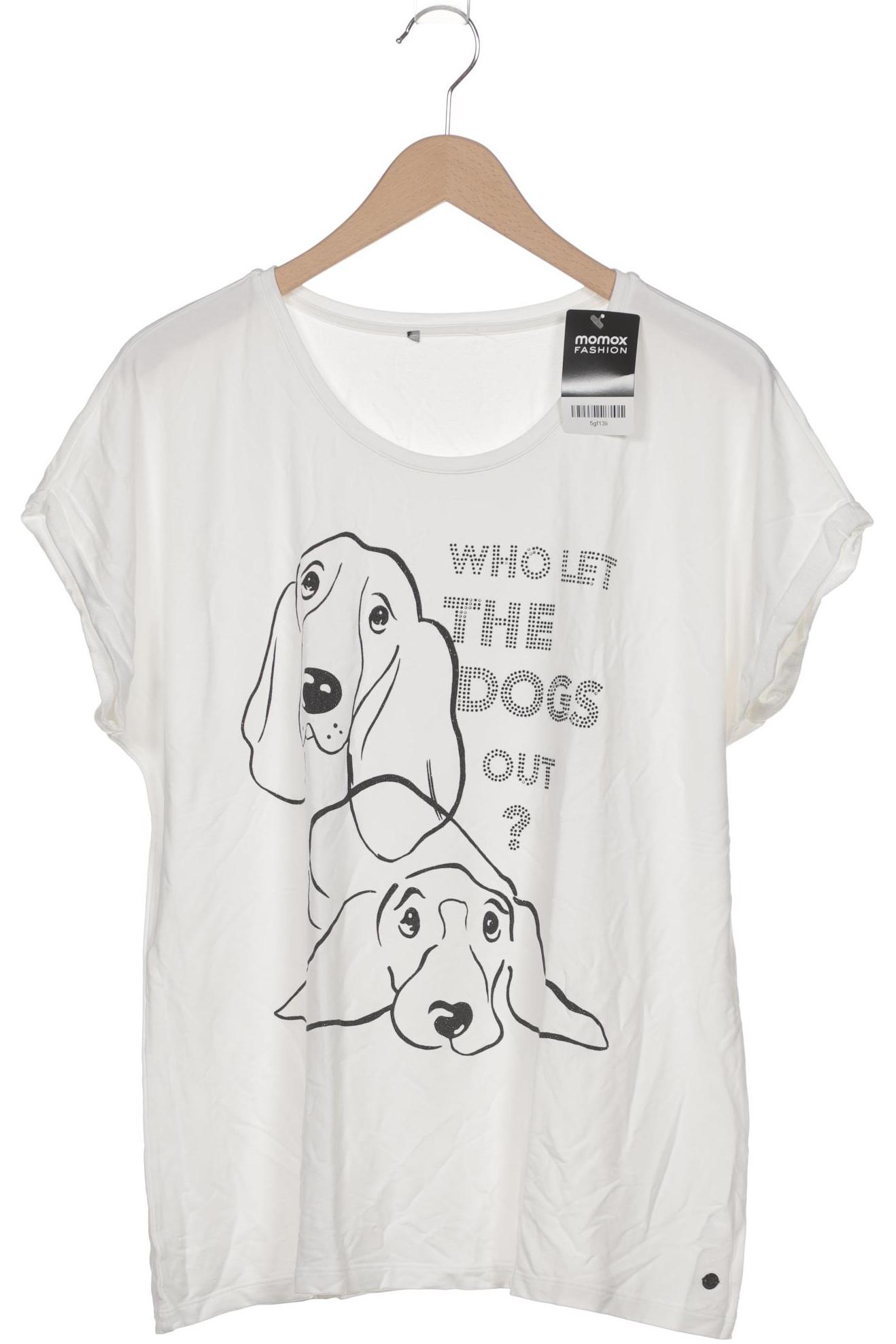 

monari Damen T-Shirt, weiß, Gr. 44