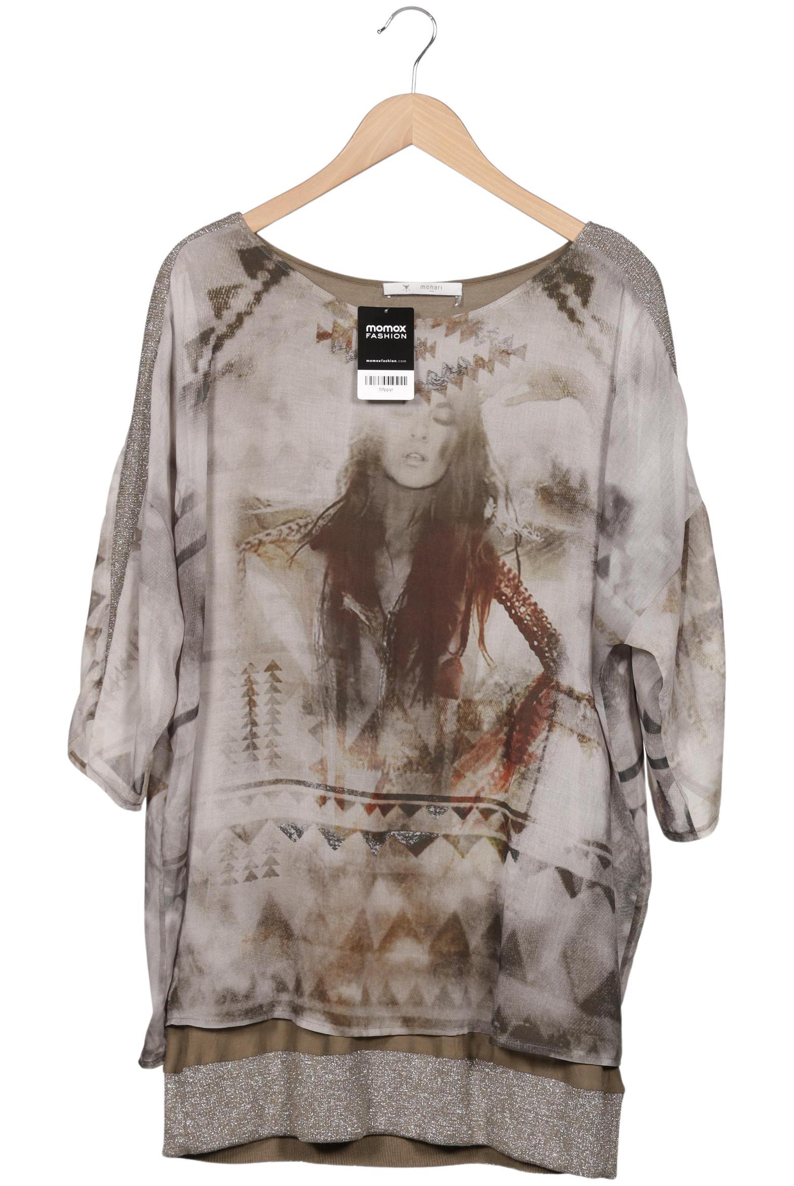 

monari Damen T-Shirt, grau, Gr. 48