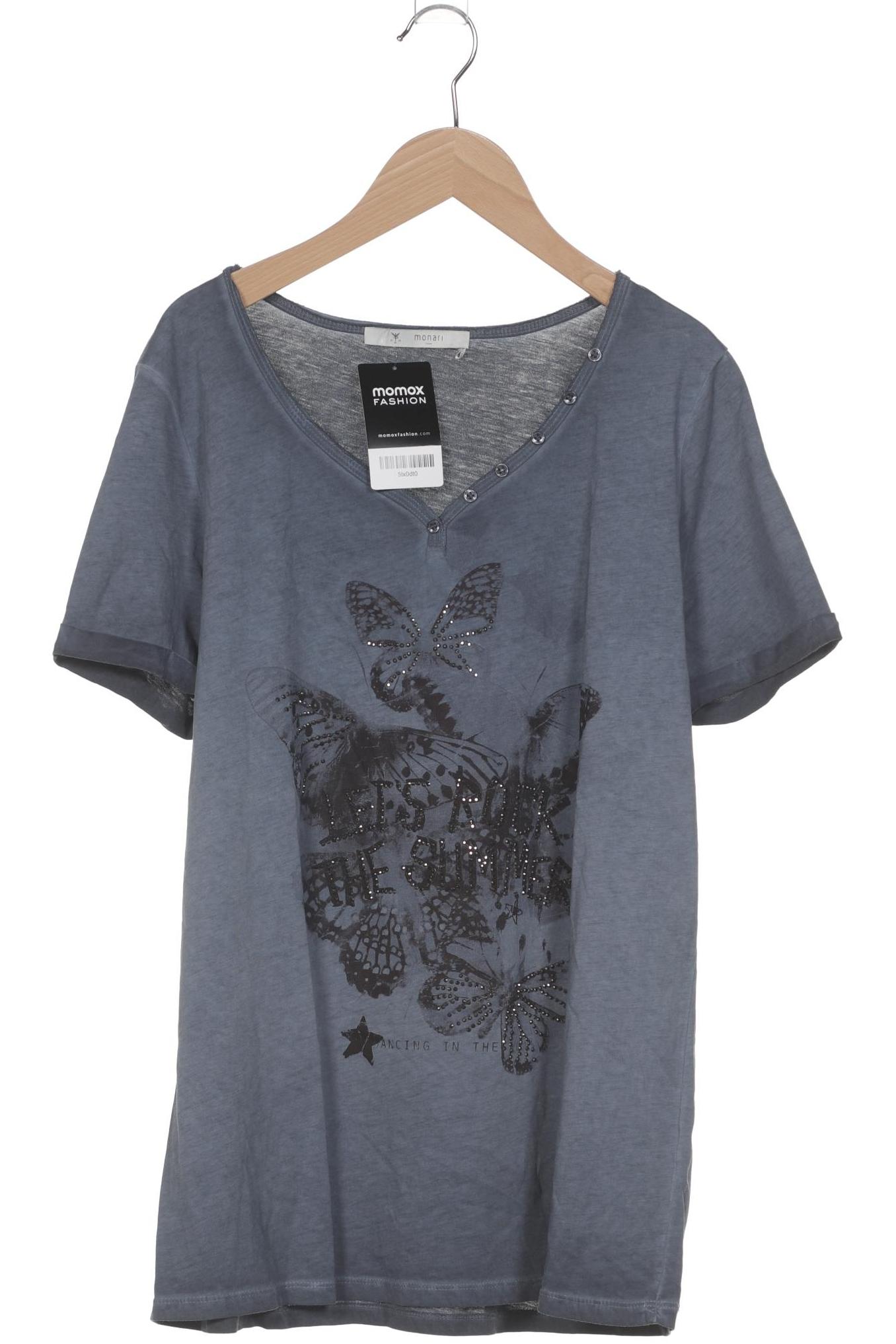 

monari Damen T-Shirt, blau, Gr. 42