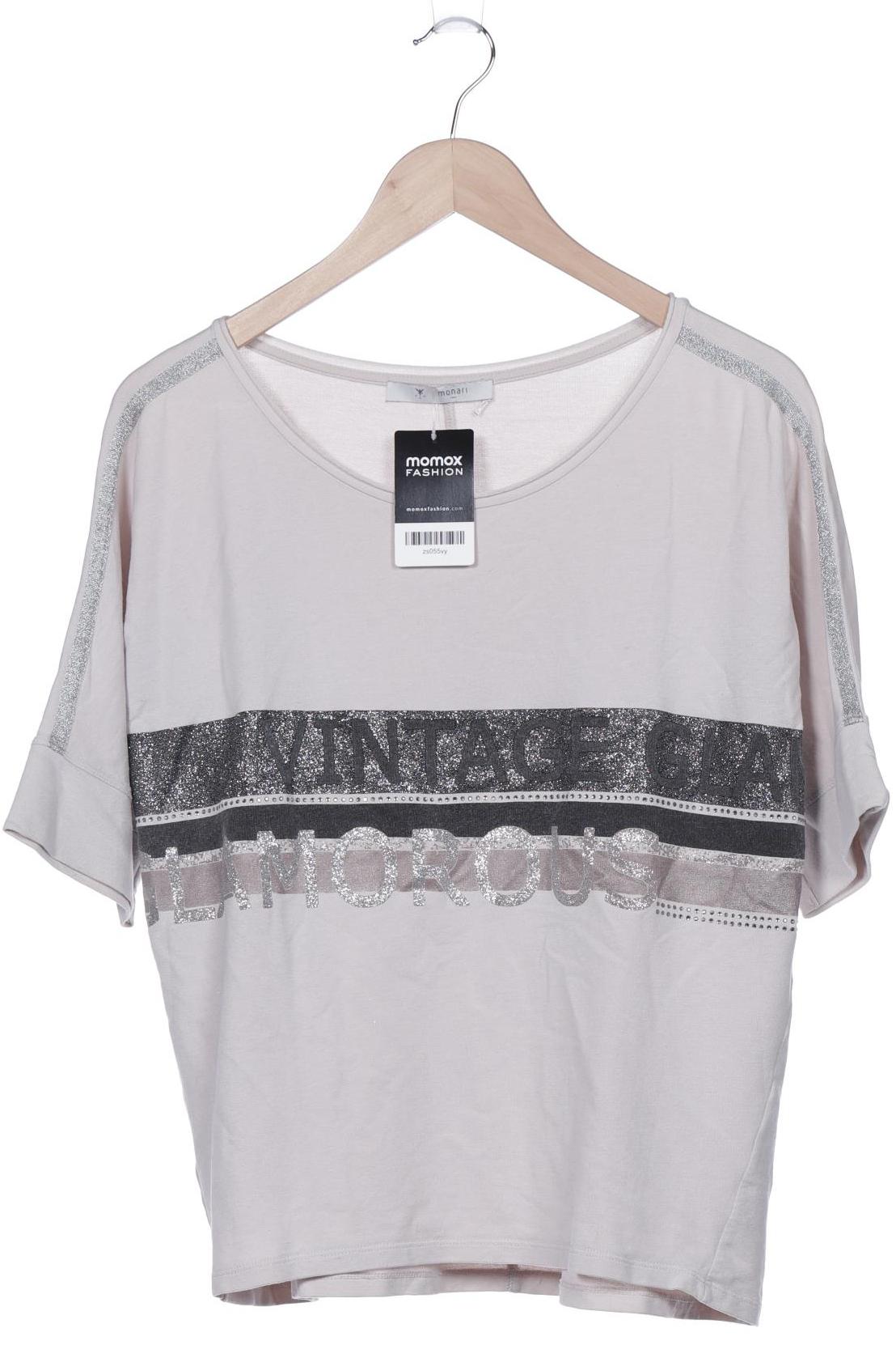 

monari Damen T-Shirt, beige, Gr. 40