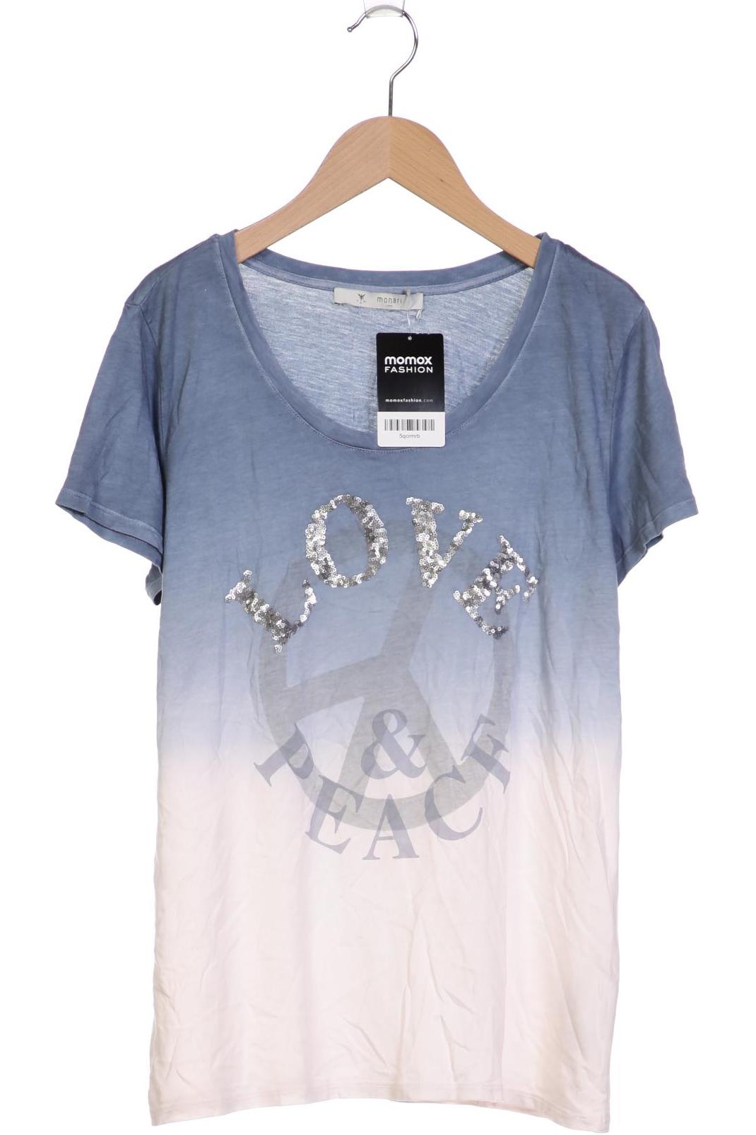 

monari Damen T-Shirt, blau, Gr. 38