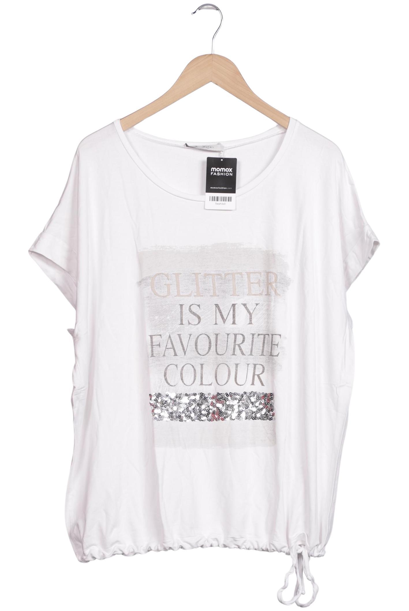 

monari Damen T-Shirt, weiß, Gr. 48