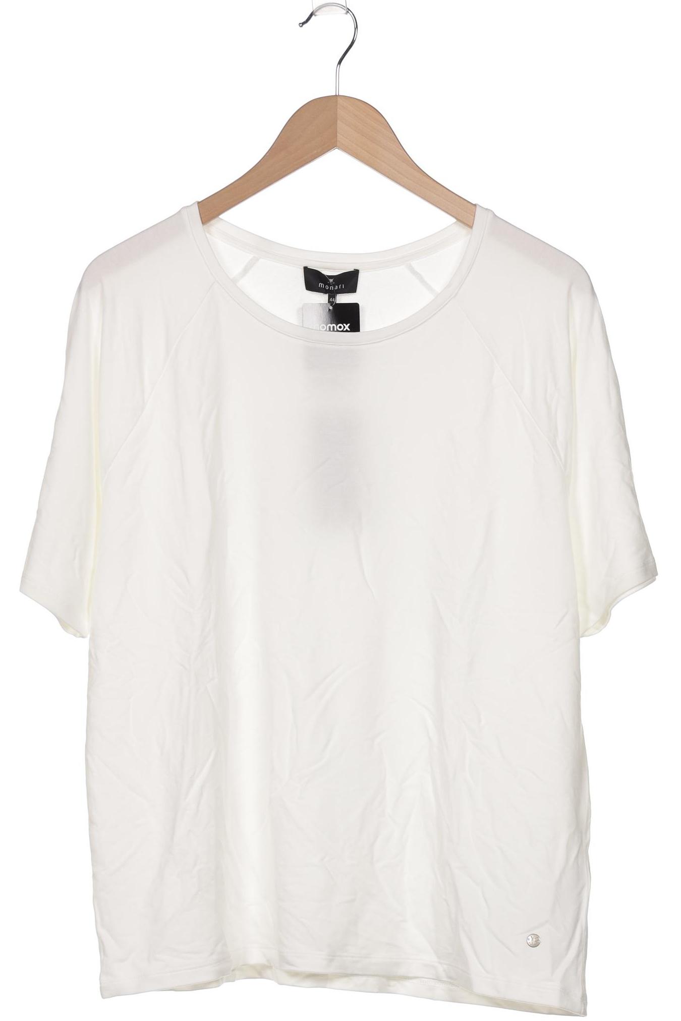 

monari Damen T-Shirt, weiß