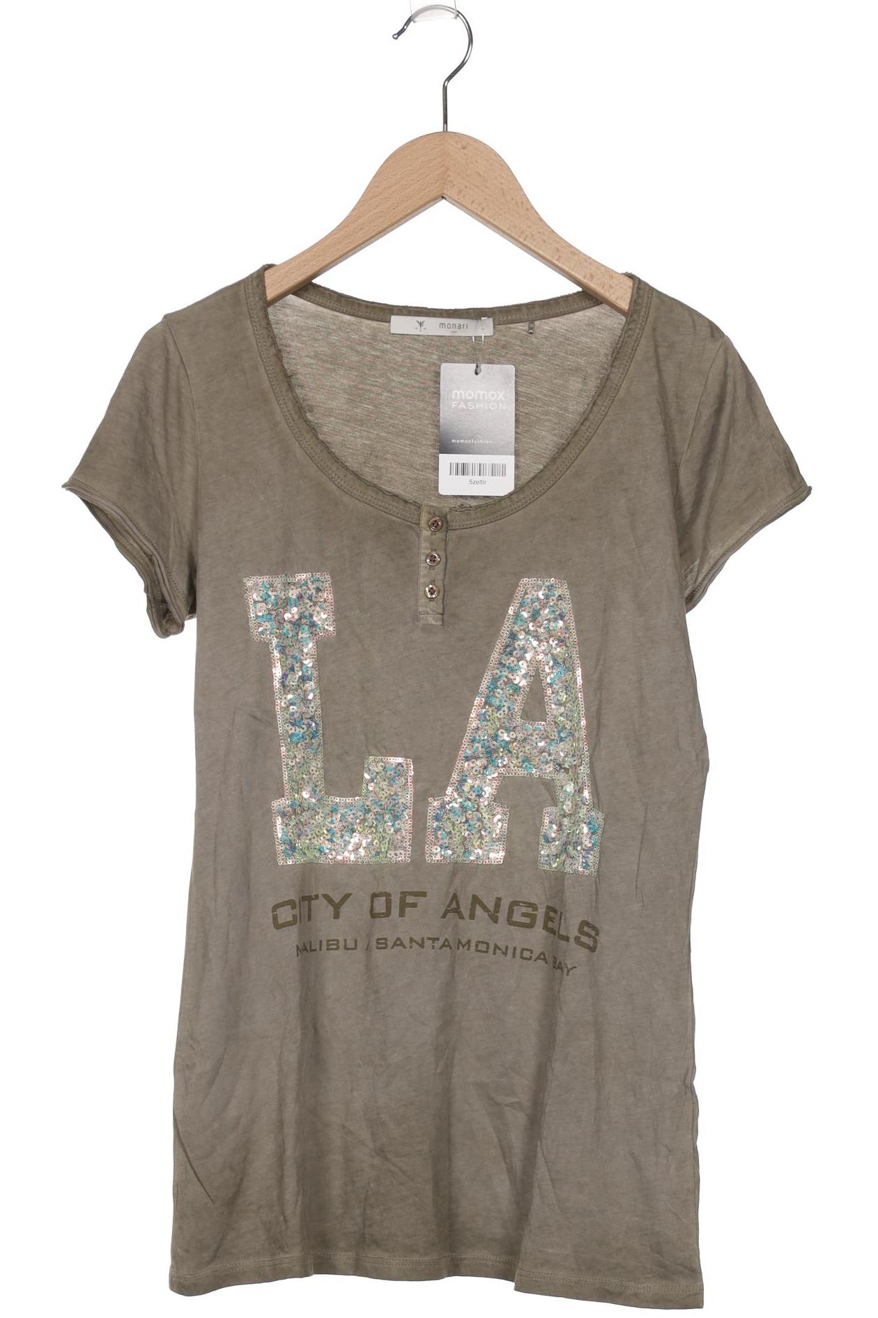 

monari Damen T-Shirt, grün, Gr. 34