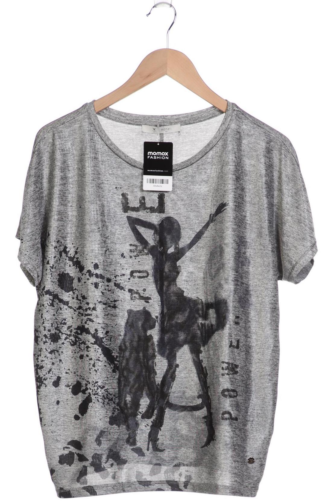 

monari Damen T-Shirt, grau, Gr. 36