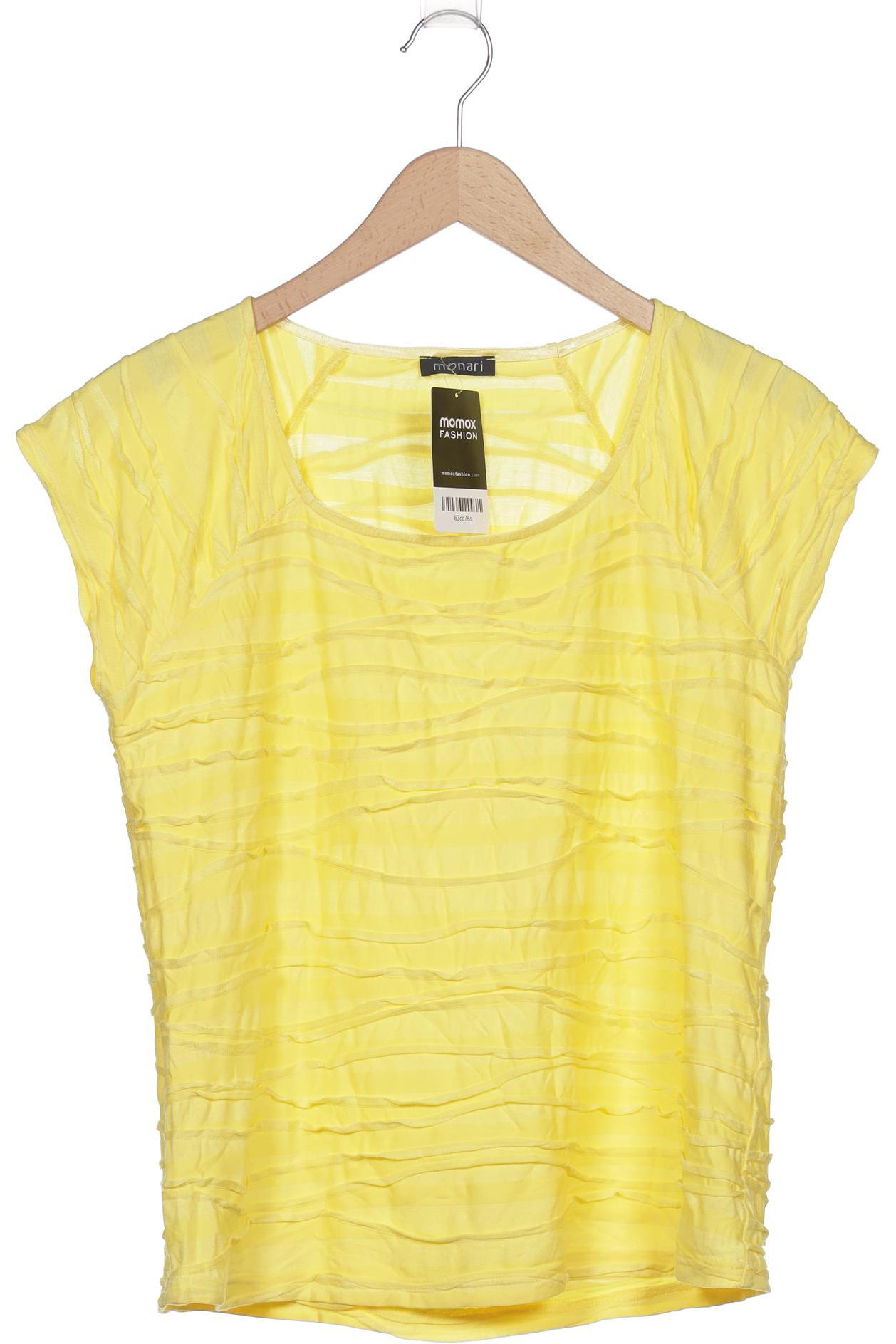 

monari Damen T-Shirt, gelb, Gr. 38