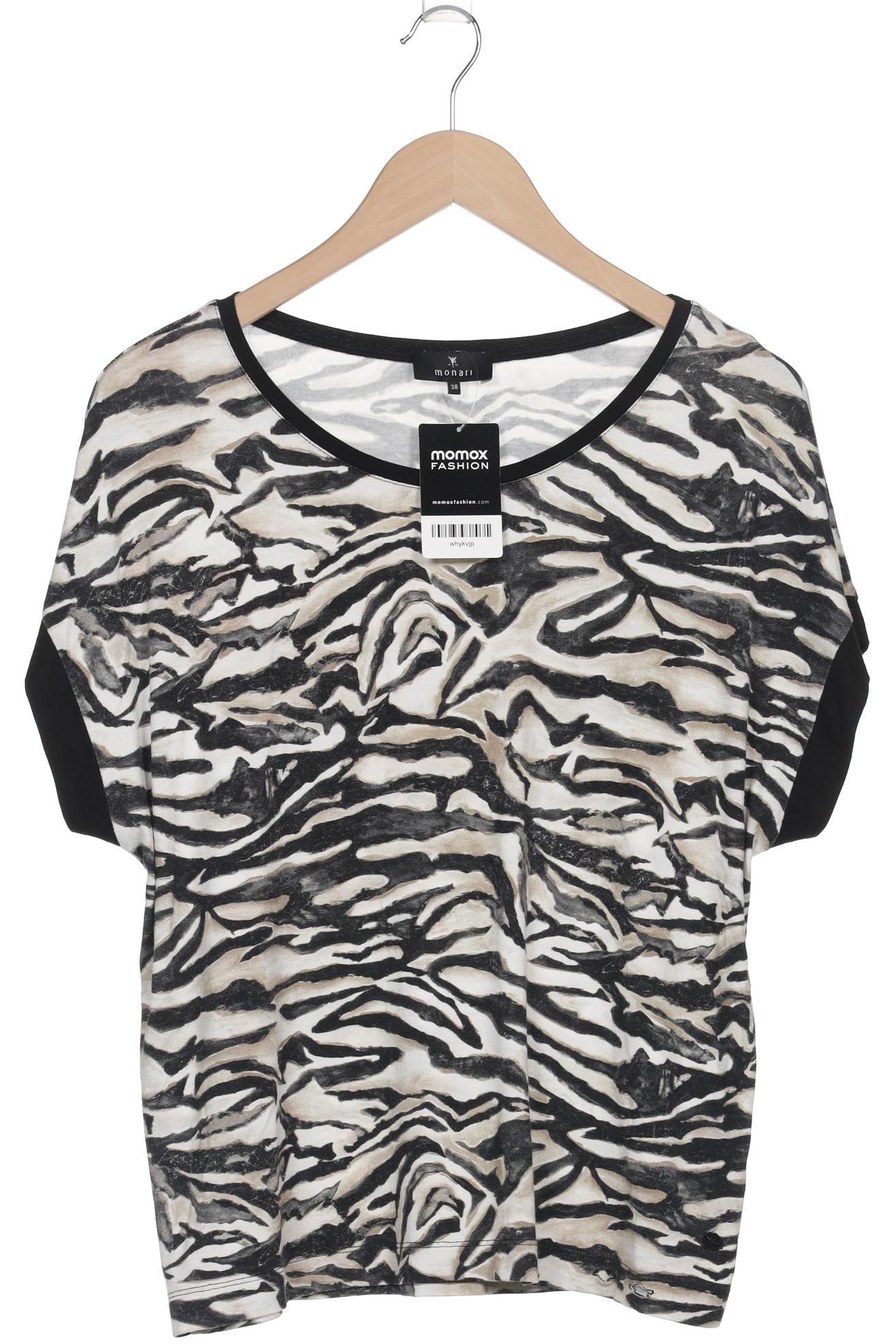 

monari Damen T-Shirt, schwarz, Gr. 38