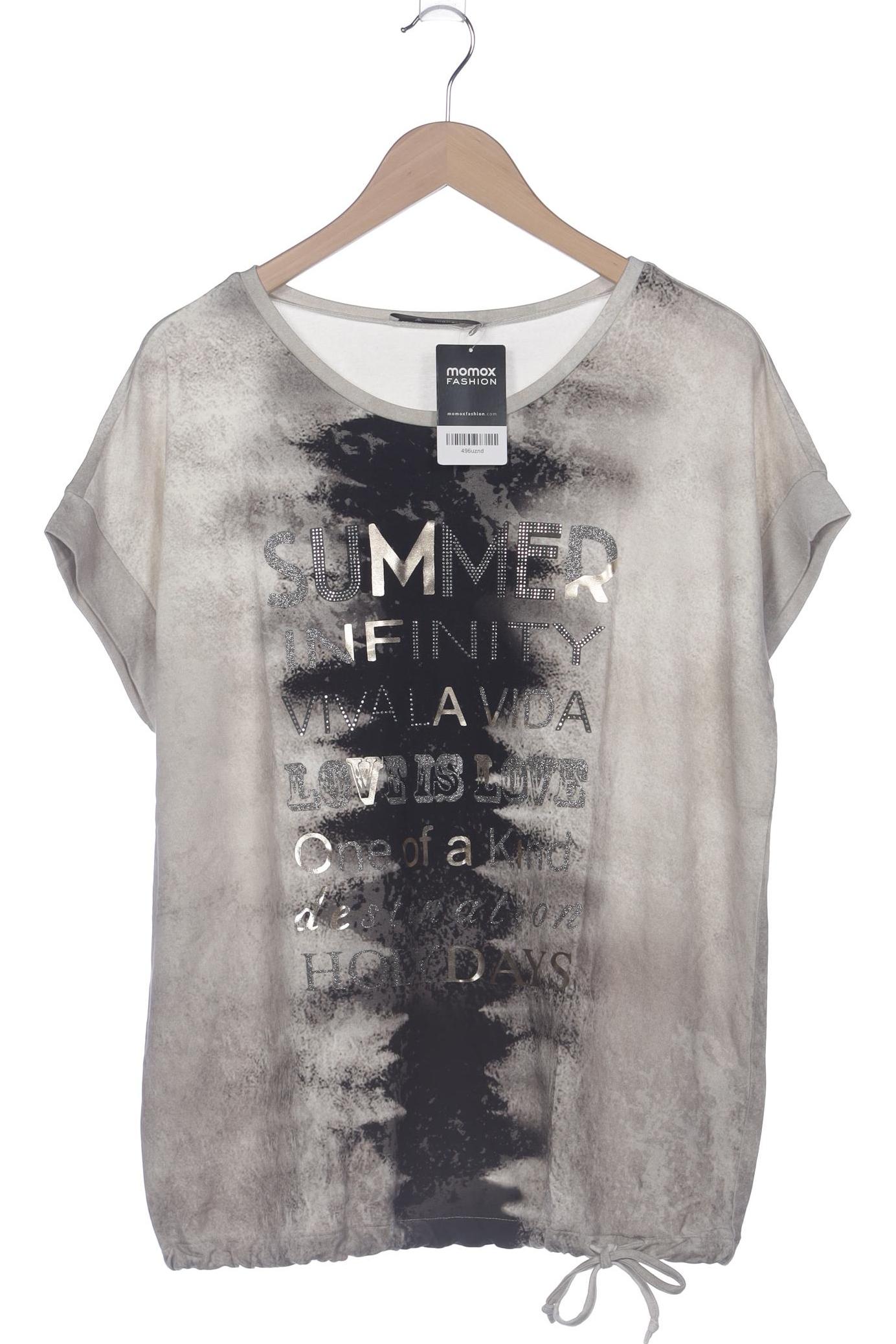 

monari Damen T-Shirt, beige, Gr. 42