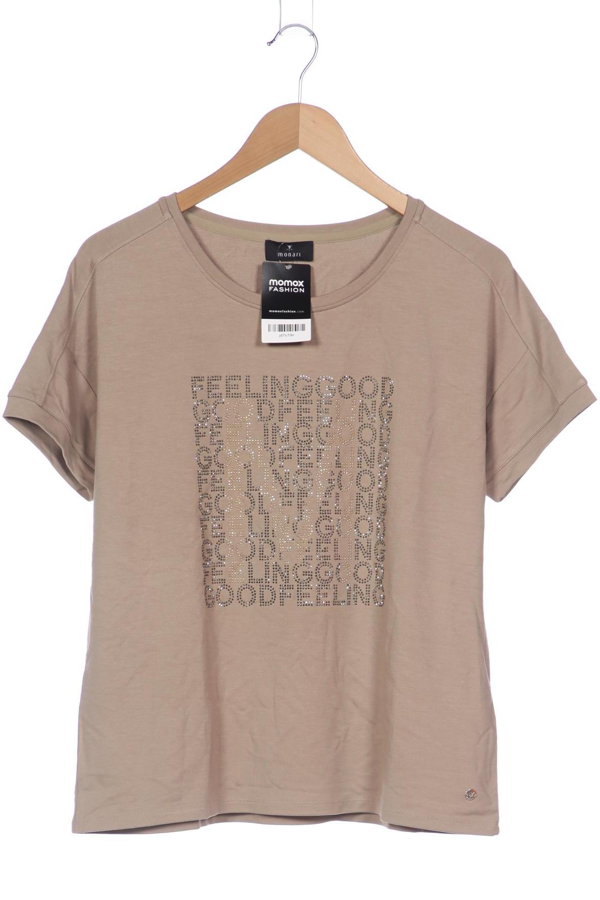 

monari Damen T-Shirt, beige, Gr. 38