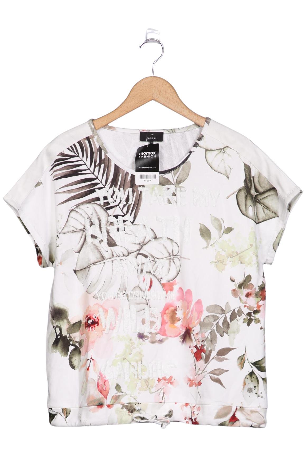 

monari Damen T-Shirt, weiß, Gr. 40