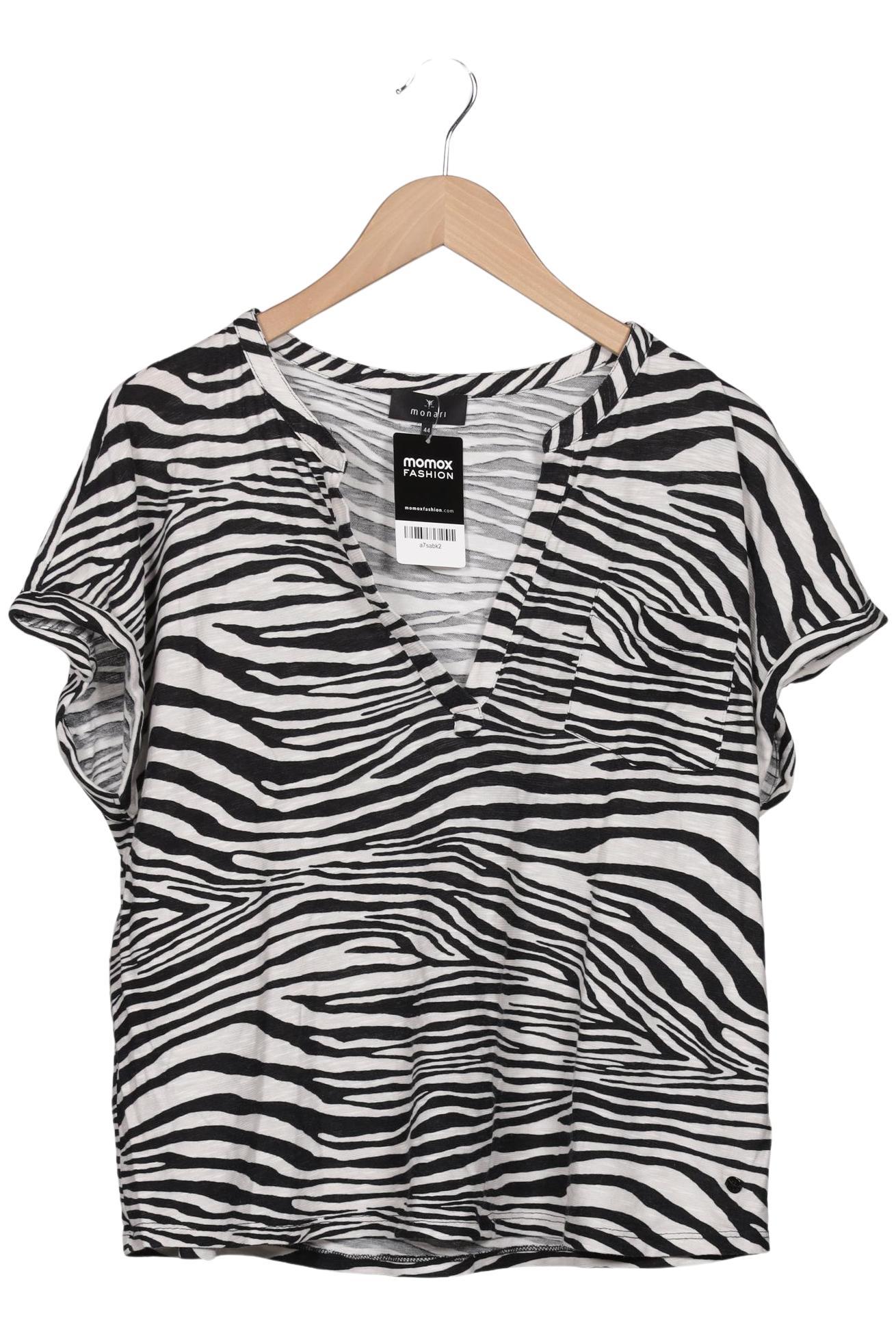 

monari Damen T-Shirt, schwarz, Gr. 44