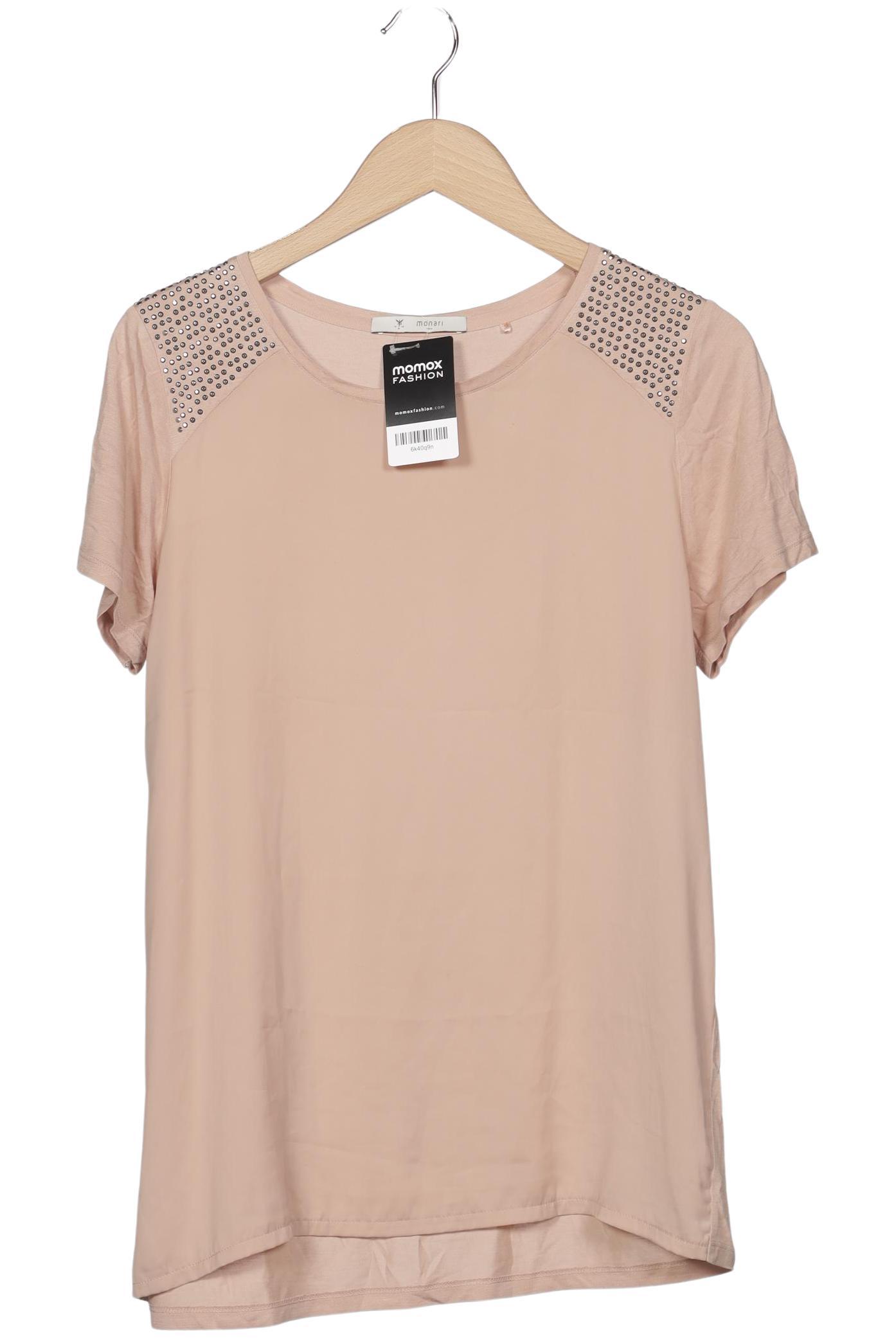 

monari Damen T-Shirt, beige, Gr. 38