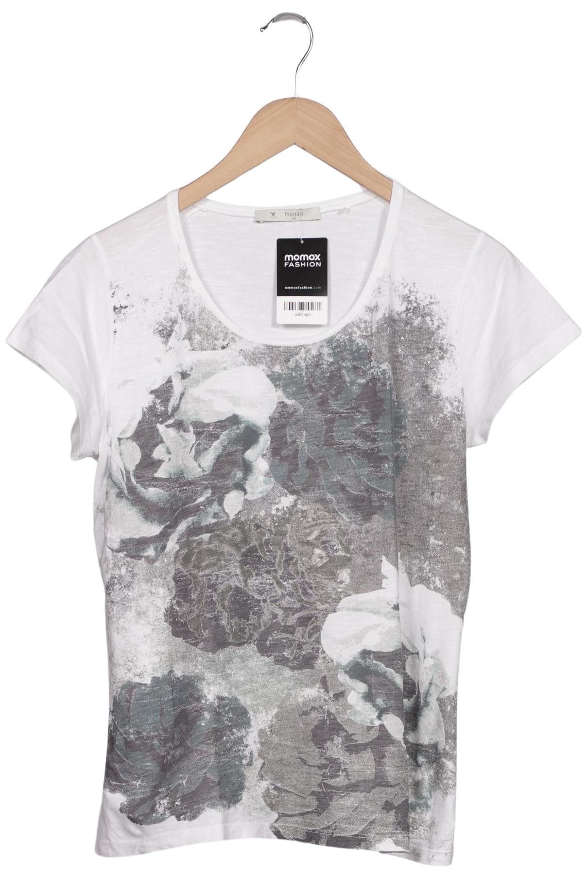 

monari Damen T-Shirt, weiß, Gr. 42